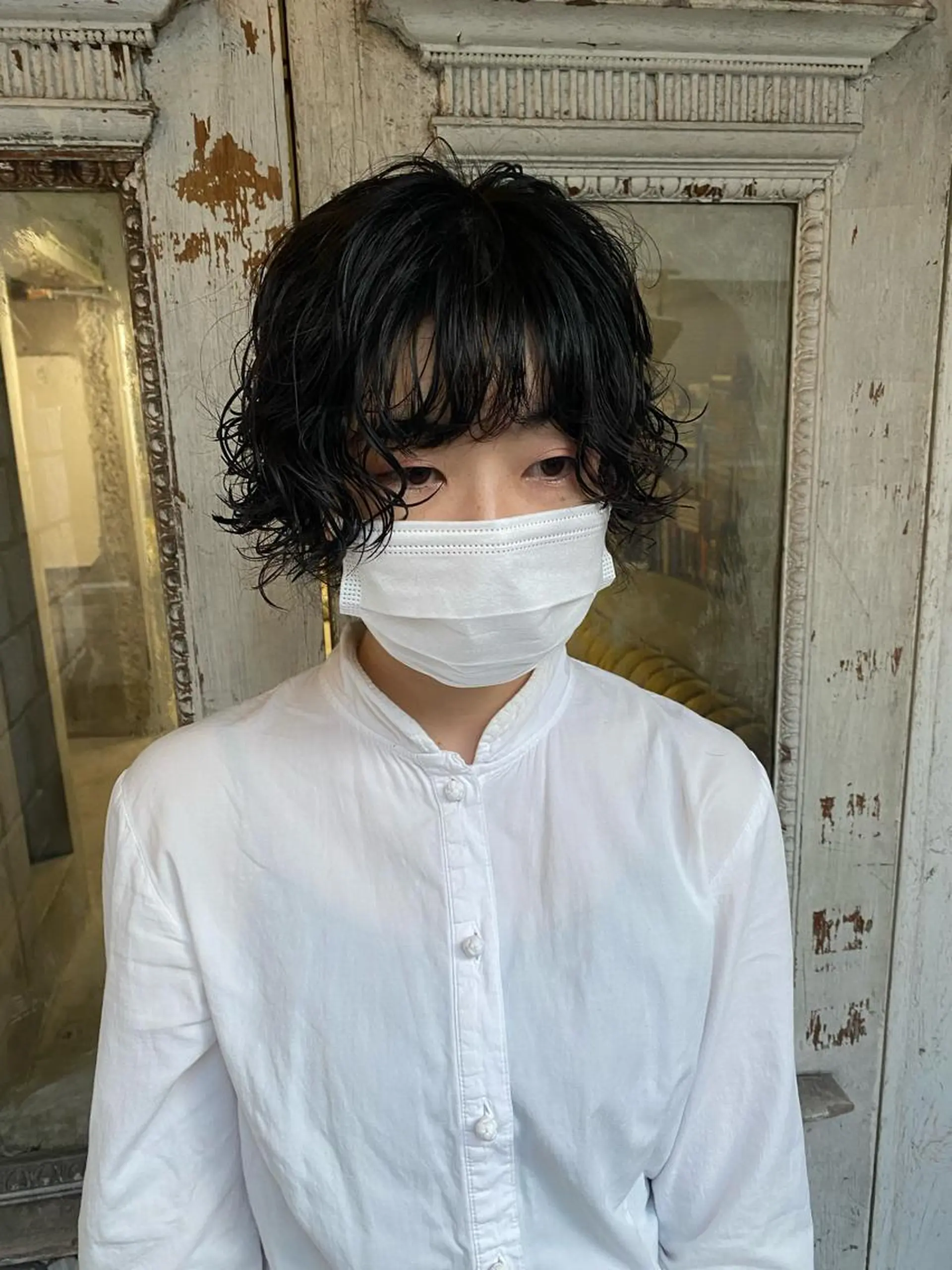 ショート パーマ お任せヘア☘️☘️ 及川渚のヘアスタイル