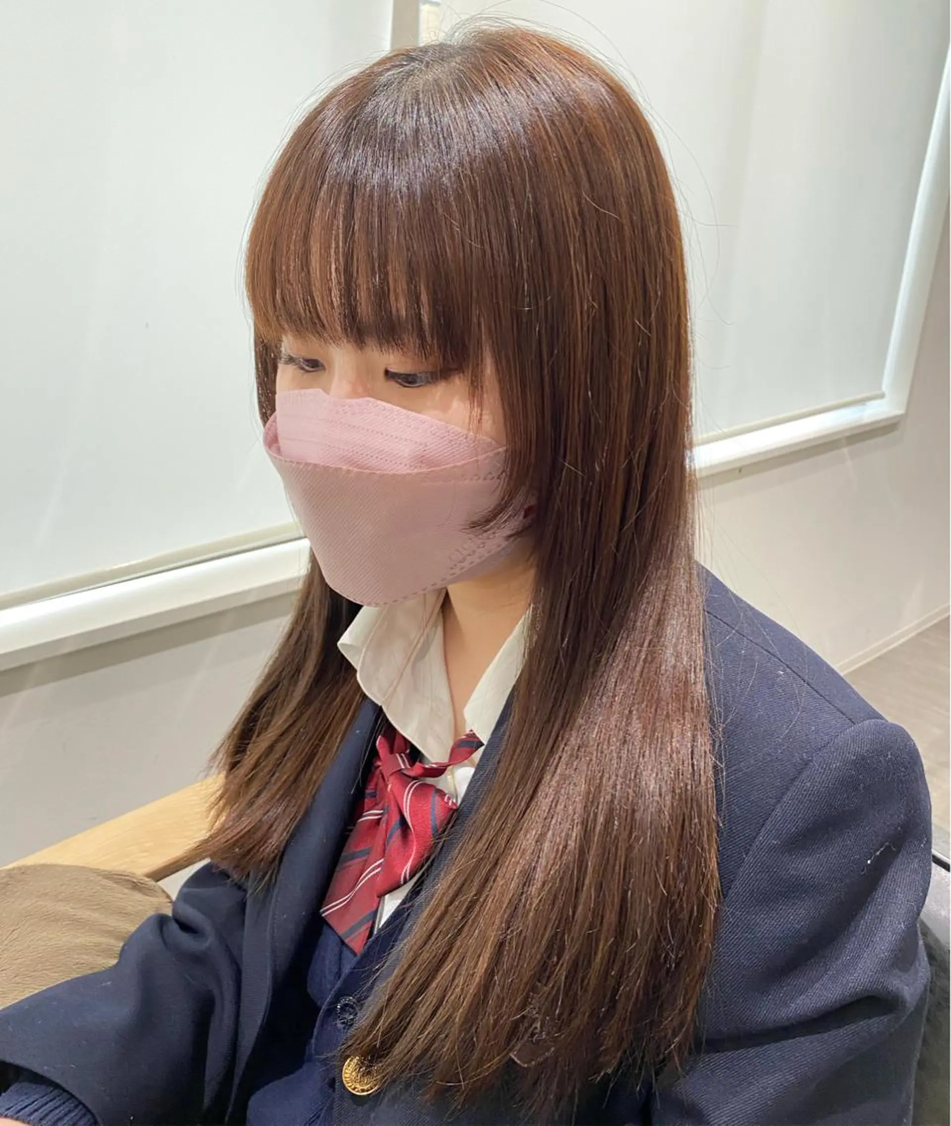 ロング カット 縮毛矯正 cocotte🌿 amaneのマツエク・マツパデザイン