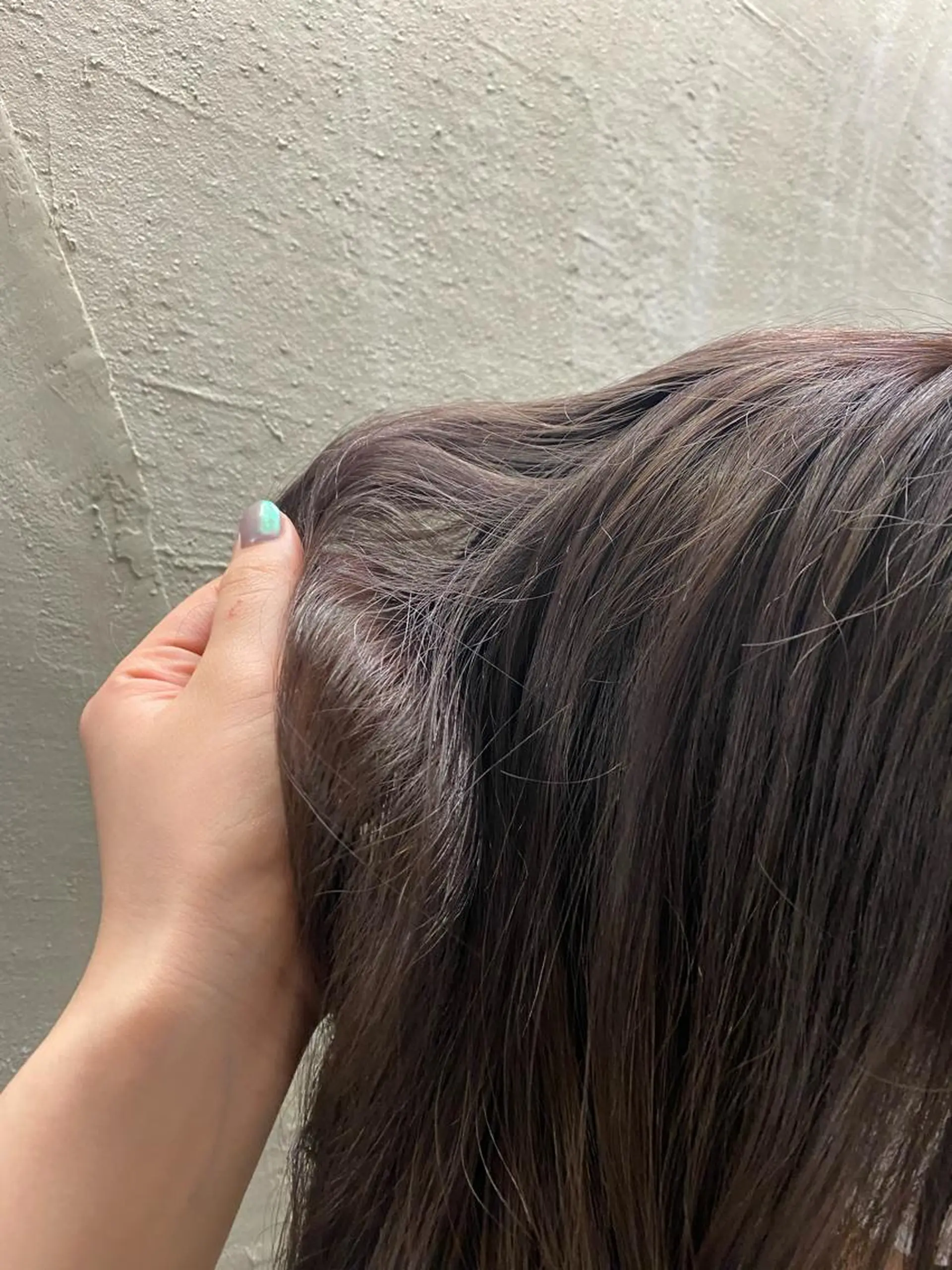 ロング カラー ブラウンカラー ラベンダーカラー お任せヘア☘️☘️ 及川渚のヘアスタイル