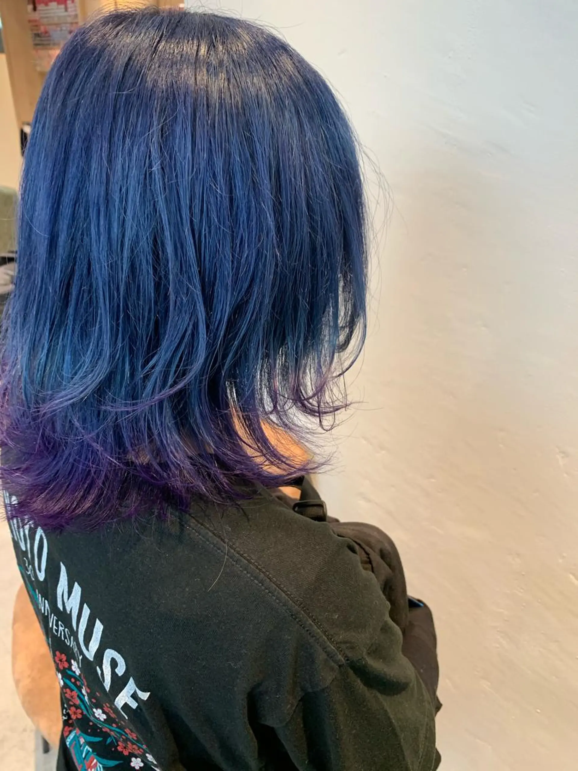 セミロング カラー 立川/シールエクステ /みづきのヘアスタイル