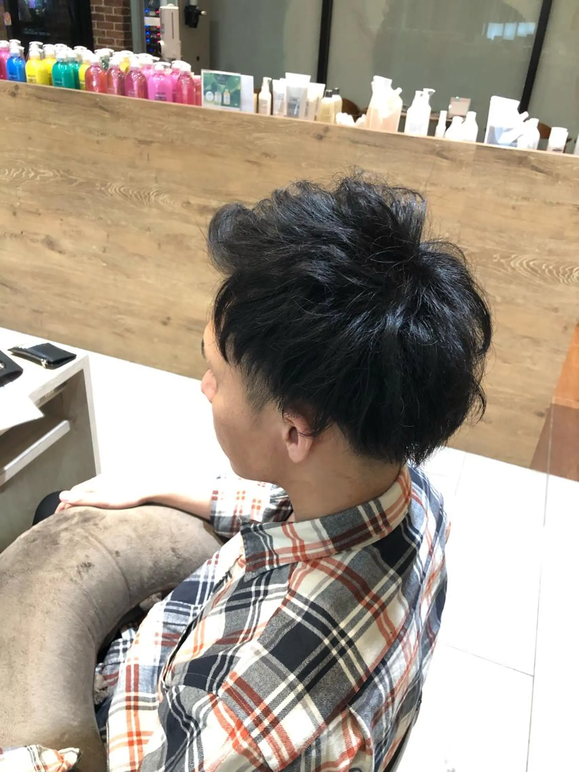 メンズ 飯盛 数馬のヘアスタイル