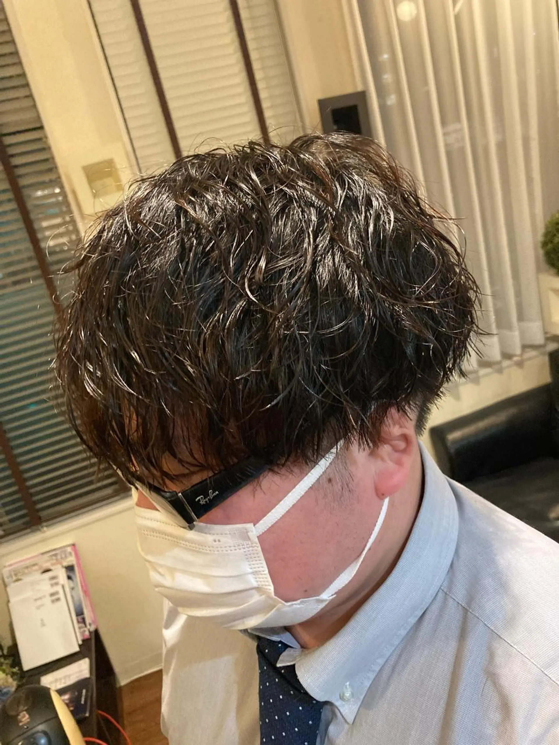 ミディアム パーマ メンズ マッシュ パーマが得意な【最高 悠斗】のヘアスタイル