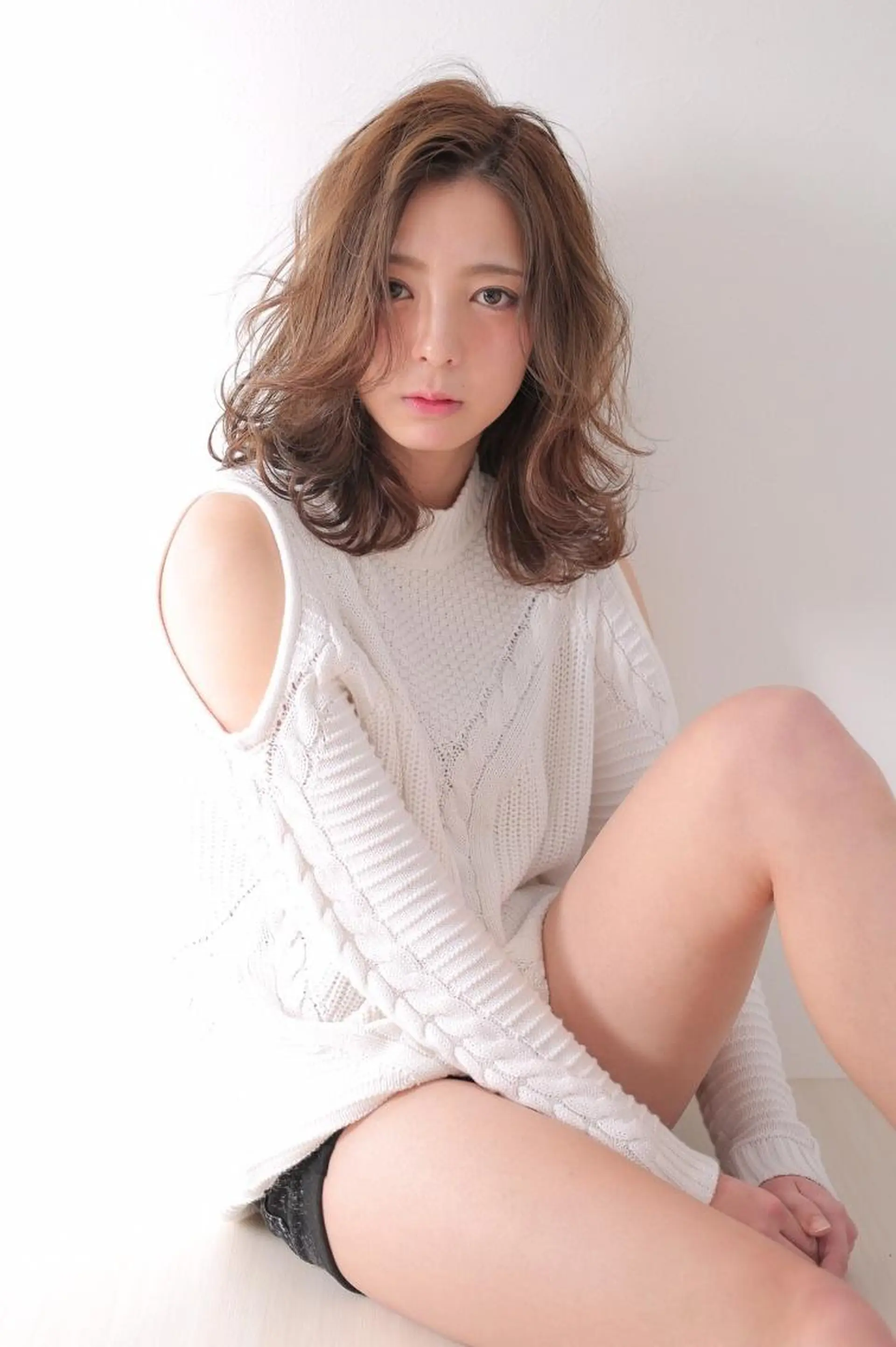 カラー due hair 京都駅前店 MILBON オージュア認定サロン【デューヘアー】所属・ハイトーンブリーチ 土坂　由志【京都】のヘアスタイル