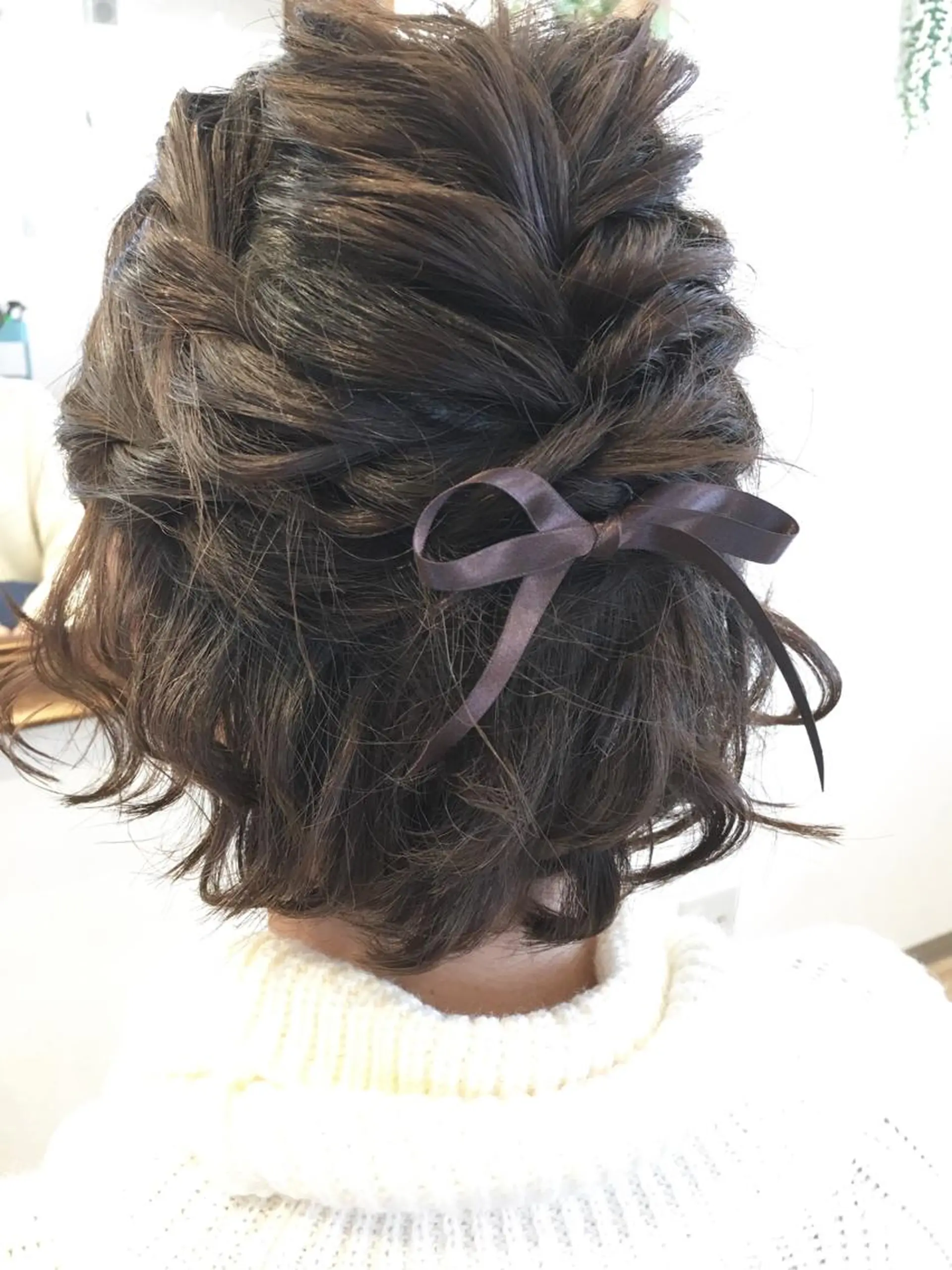 ヘアアレンジ ショート、ボブ シマダマサトのヘアスタイル