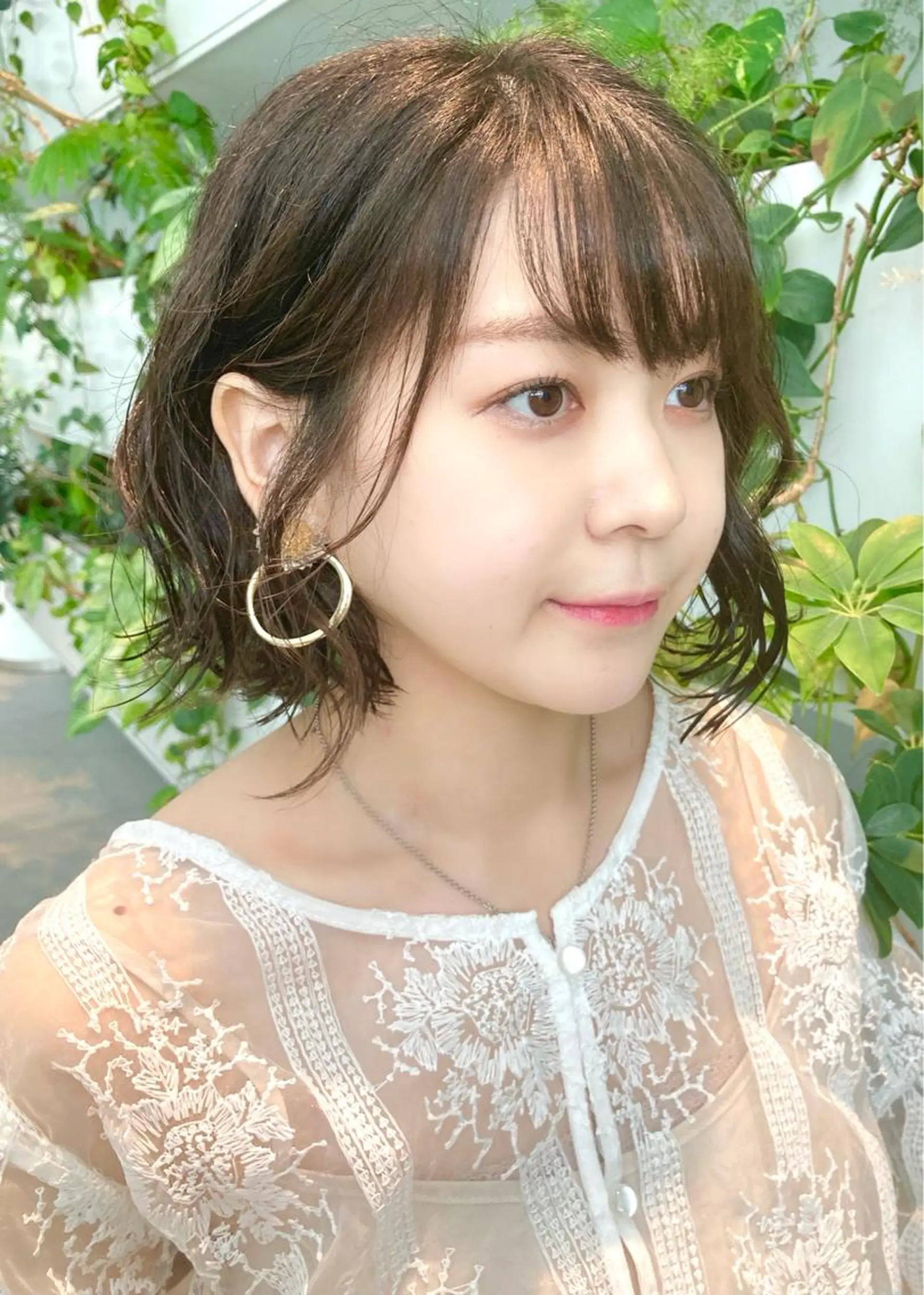 ミディアム パーマ Utata  literie所属・🌷小野田 睦🌷のヘアスタイル