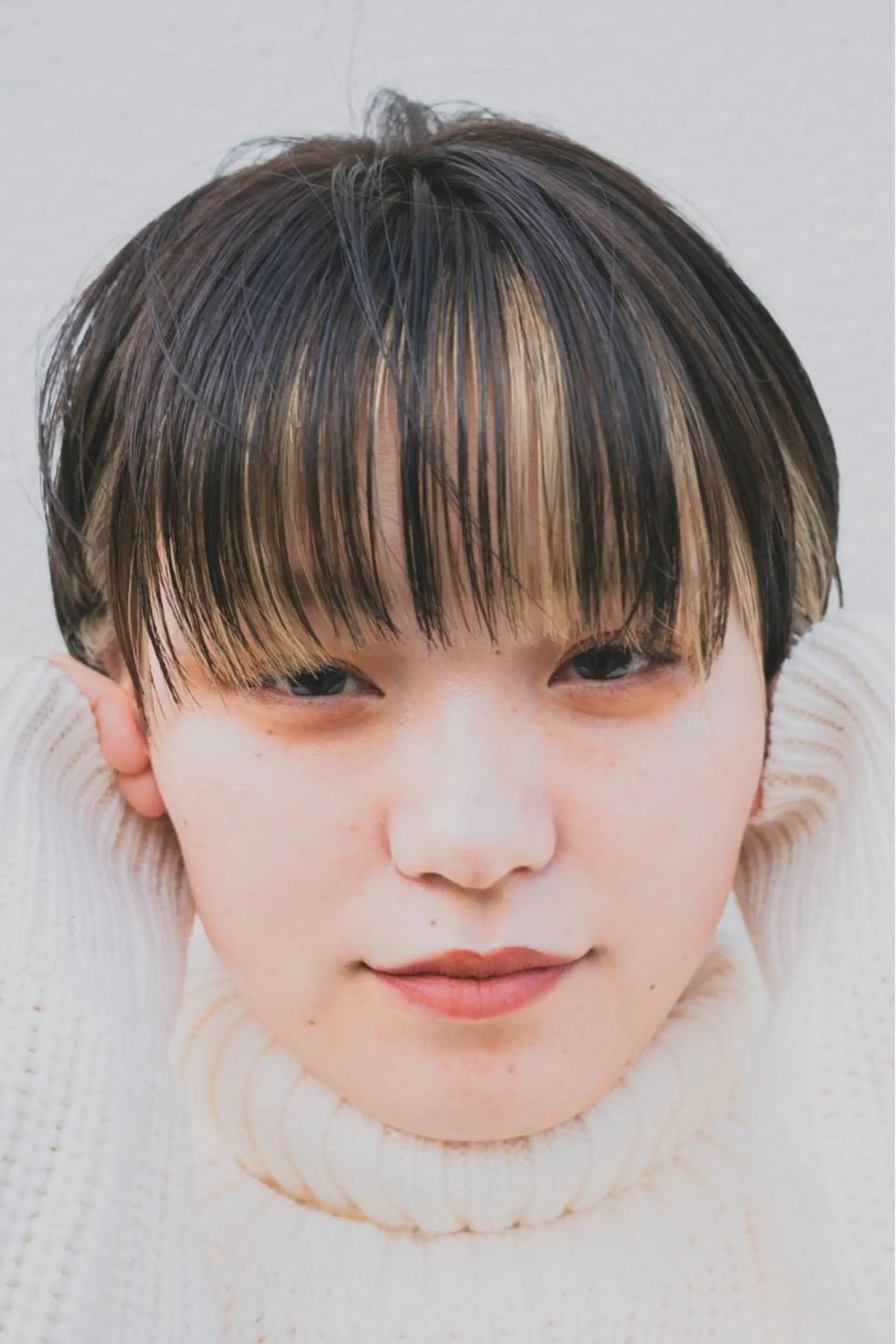 ショート カラー ミストバング  フェイスフレーミング インナーカラー ショートヘア ヘアカラー kyon.hair 韓国カットカラーのヘアスタイル