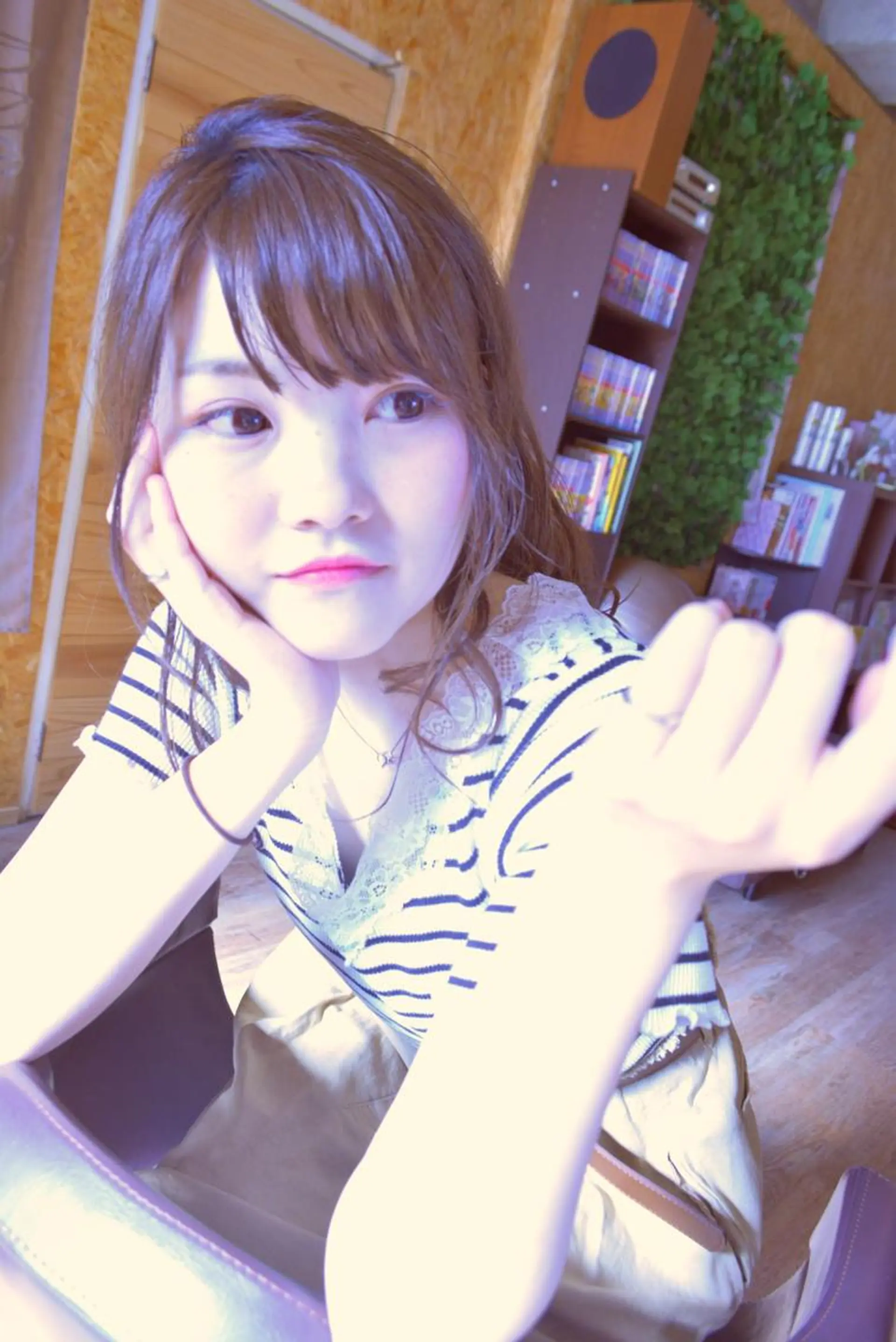 ミディアム カラー パーマ ヘアアレンジ 透明感カラー カット パーマ ヘッドスパ belle chambreイブカのその他イメージ