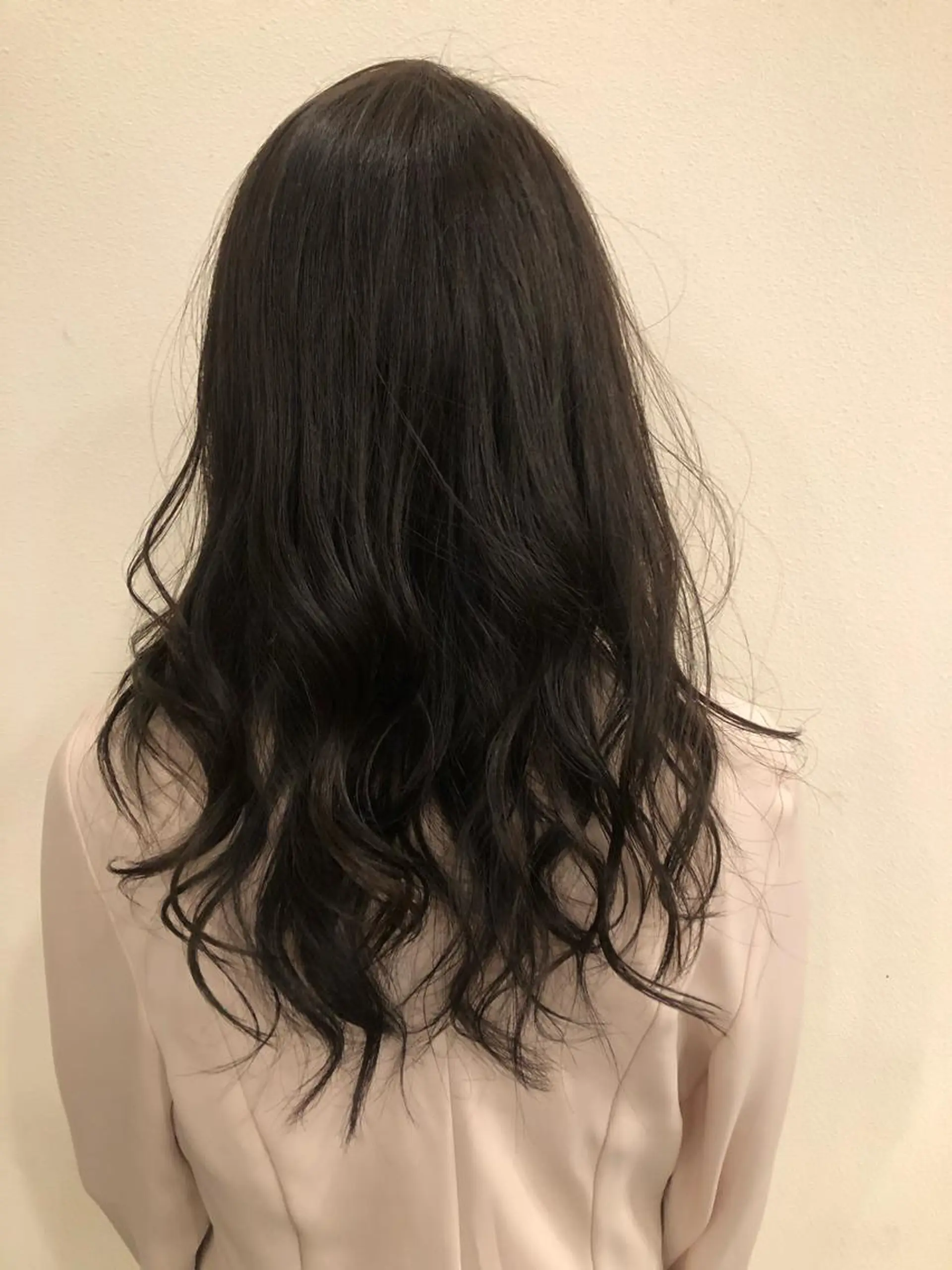 ロング 顔周りカット レイヤーカット Agu hair mira所属・中野 唯のヘアスタイル