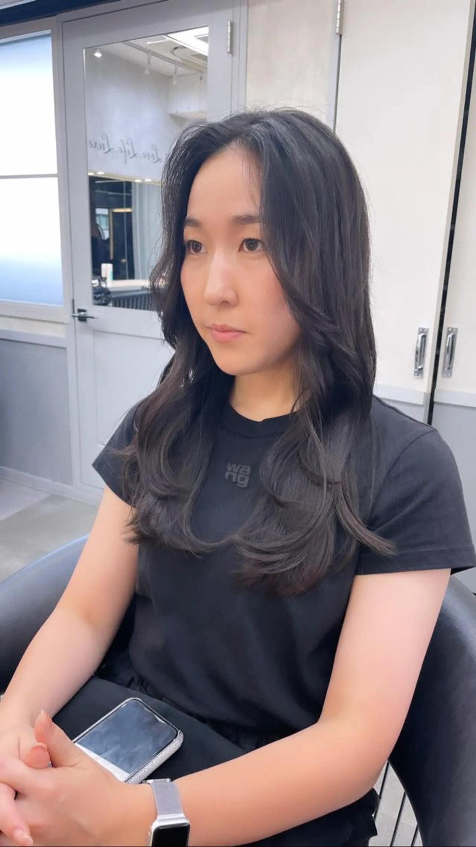 ロング 池袋/韓国/レイヤー 髪質改善/村上けいとのヘアスタイル