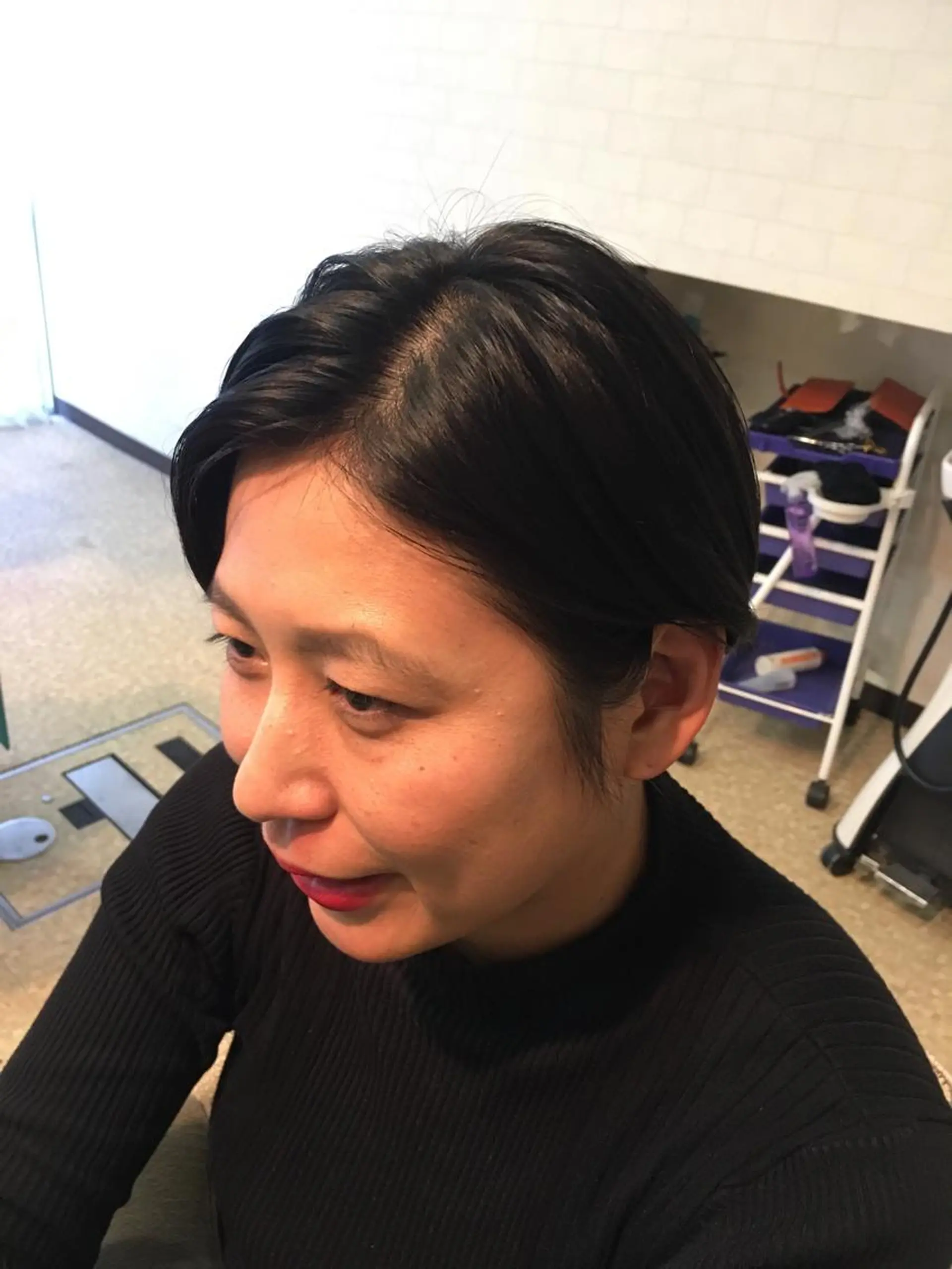 ショート ショートヘア Agu  hair rupia 金沢店所属・金沢美容室/ 艶髪/夜営業/JINのヘアスタイル