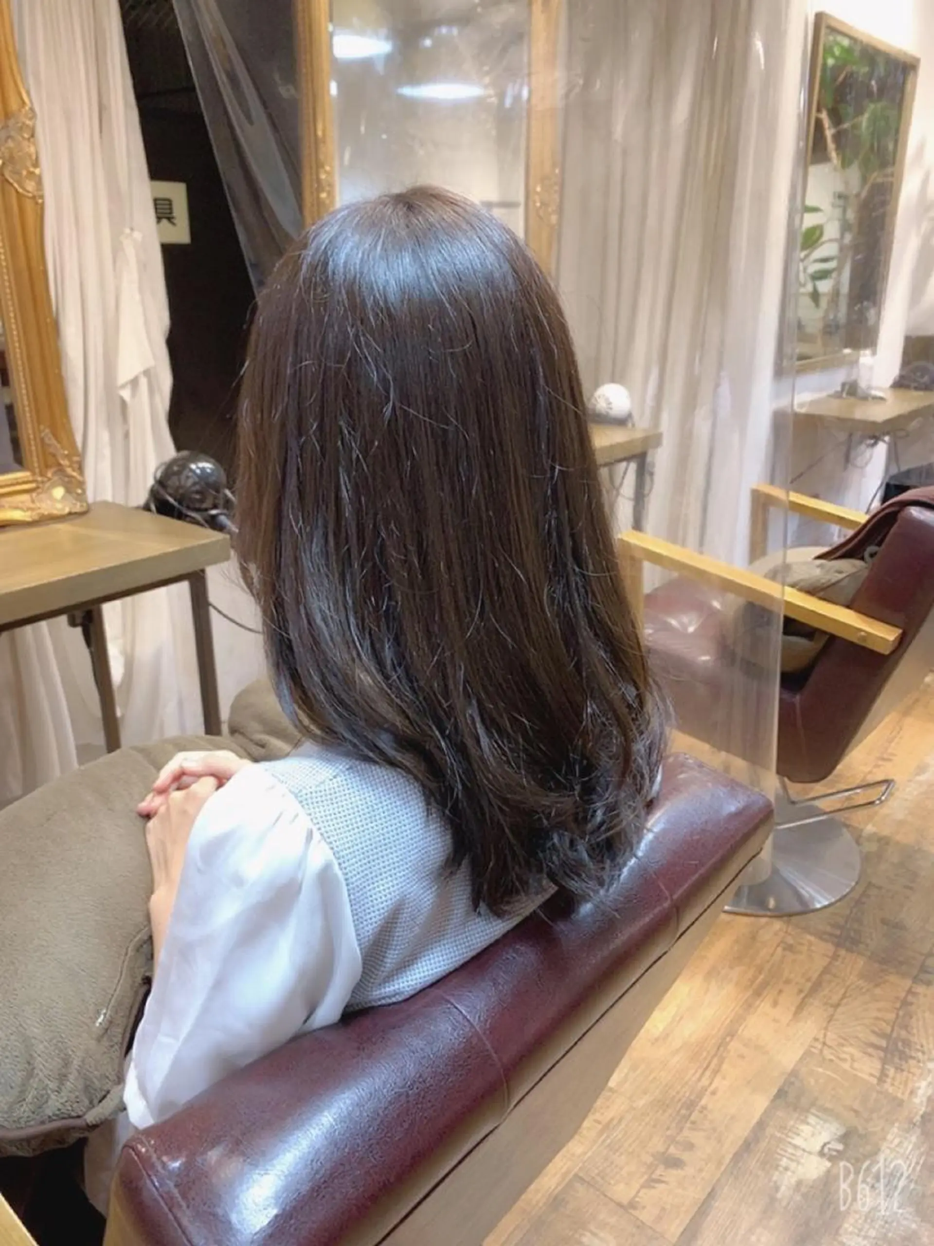 セミロング カラー ✨️美髪矯正×似合わ せ艶カラー✨藤田透のヘアスタイル