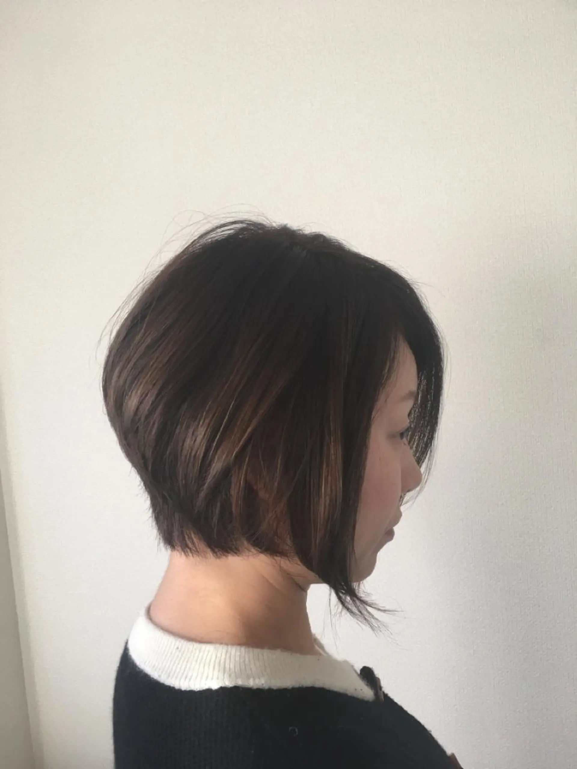 ショート 再現性ショートボブ 木又克美のヘアスタイル