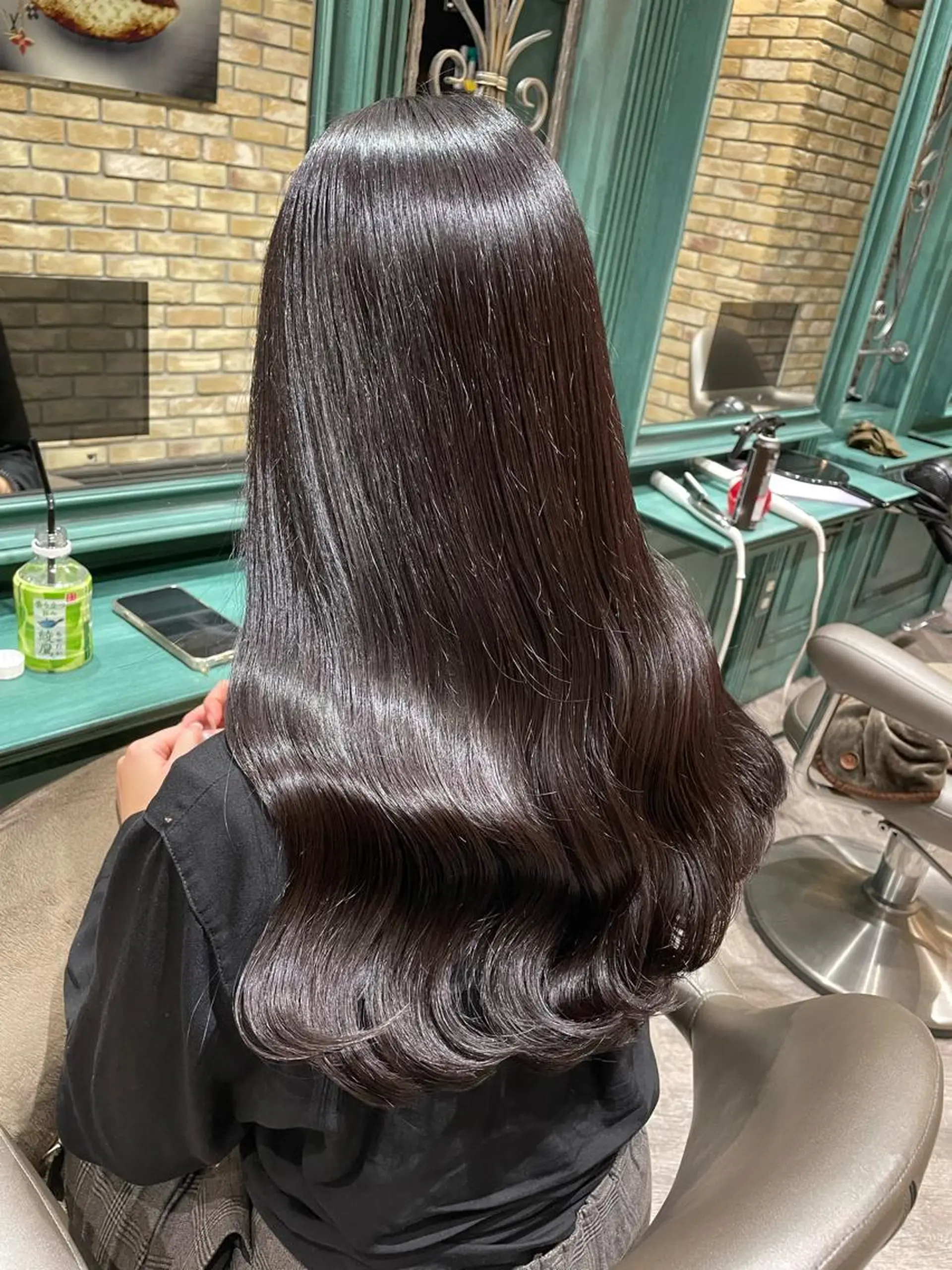 ロング カラー カット トリートメント 🌟透明感カラー 🌟松岡勇輝のヘアスタイル