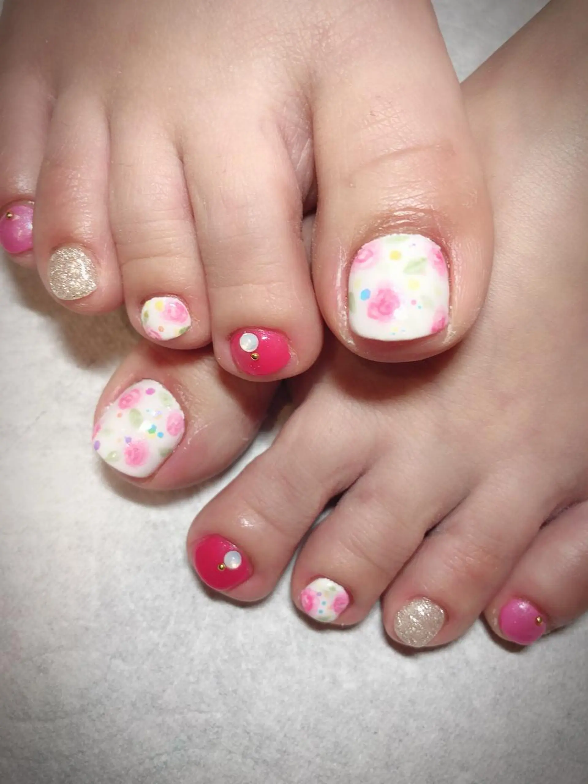 ネイル フットネイル フットネイル * haruのネイルデザイン