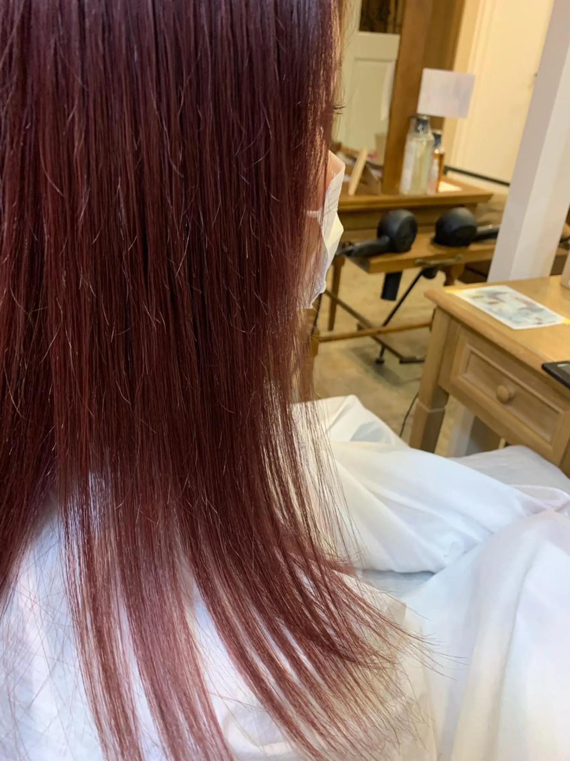 カラー 縮毛矯正×韓国ヘア ×髪質改善×レイヤーのヘアスタイル