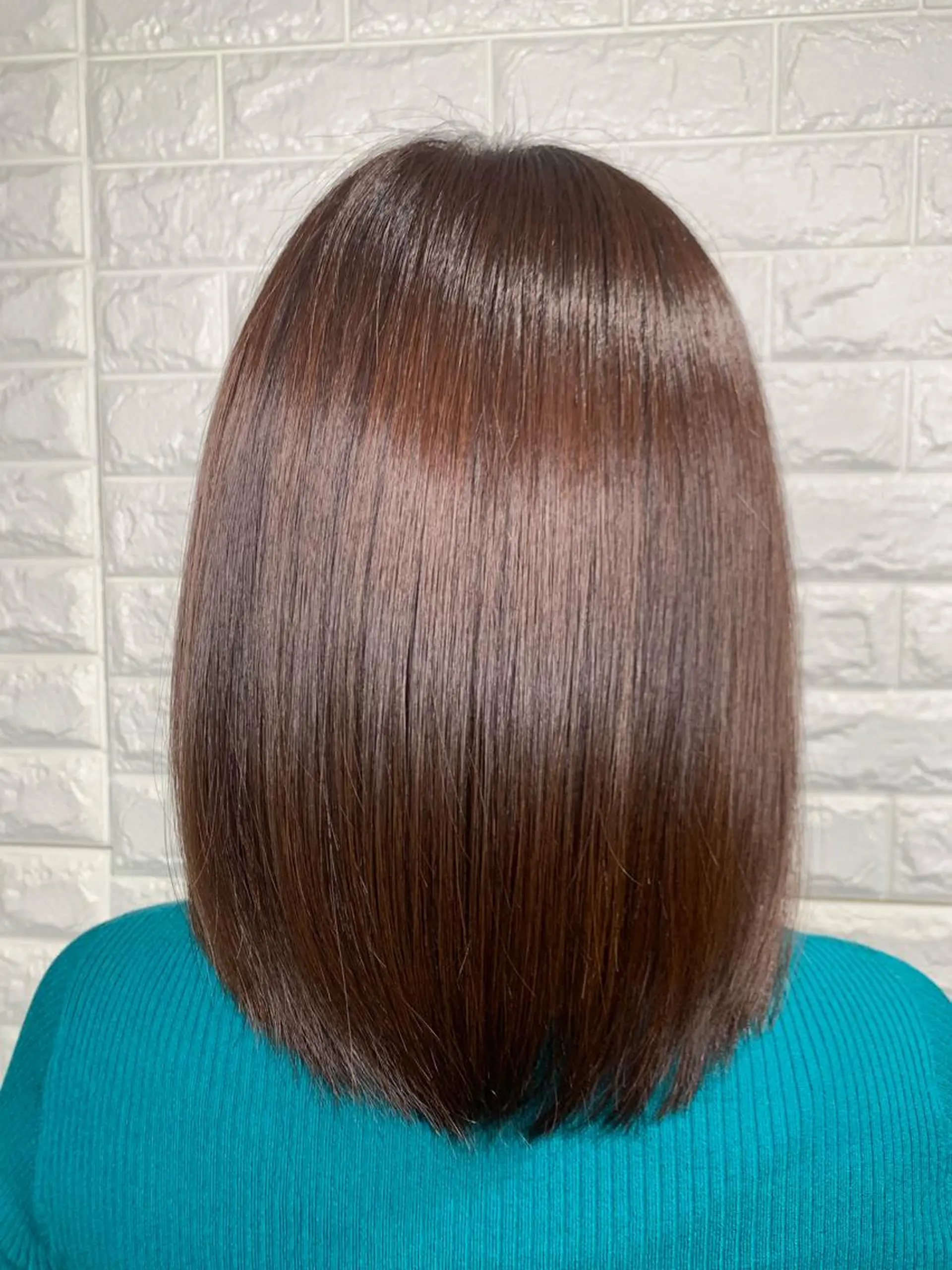 ミディアム カラー ヘアアレンジ アクアカラー 髪質改善 縮毛矯正 トリートメント カット トリートメント ヘッドスパ Lee東三国 店長 谷辻誠志のヘアスタイル