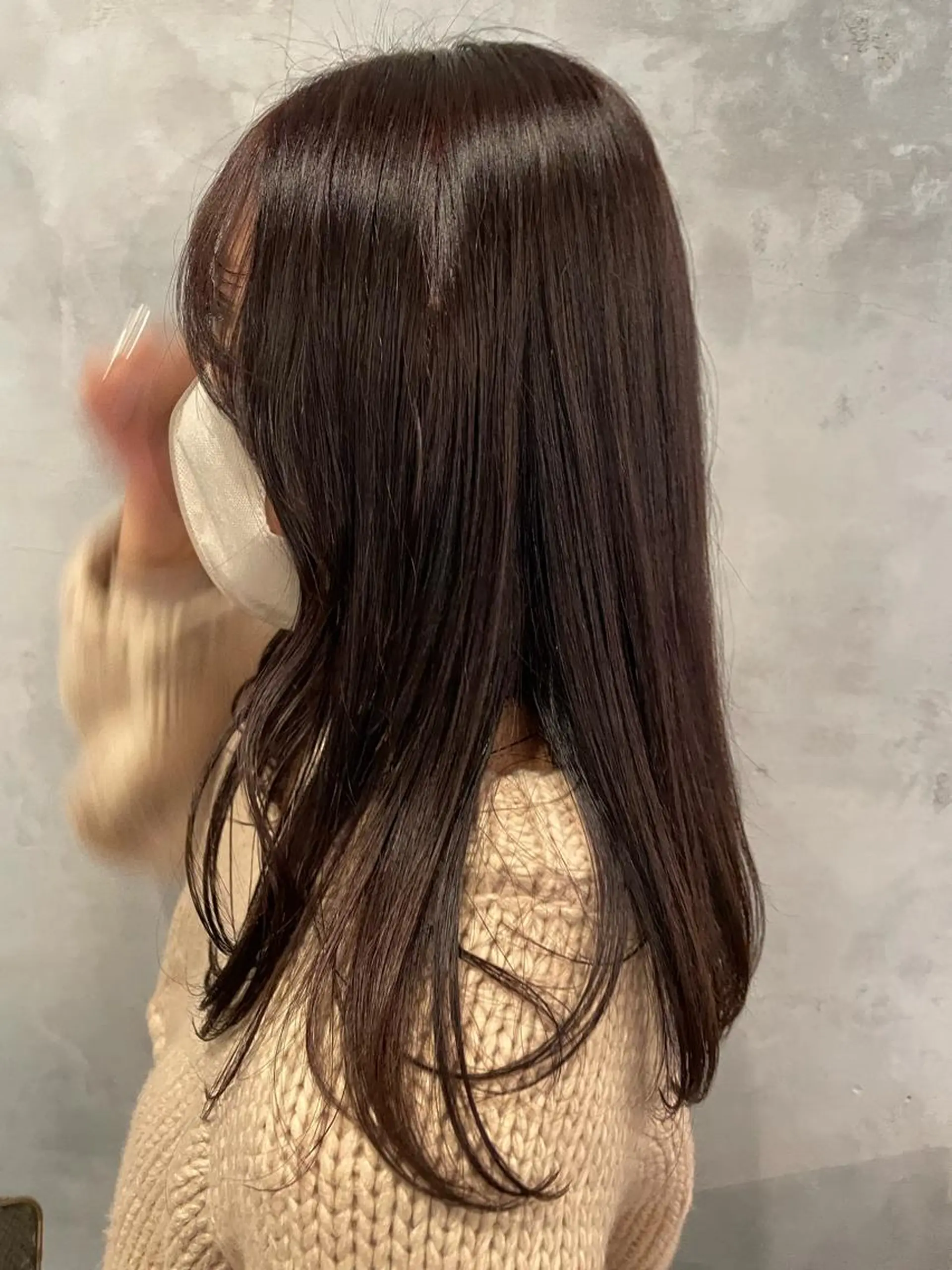 カラー ブラウンカラー 透明感カラー ピンクカラー OAK 学芸大学所属・秋葉萌　透明感カラー /レイヤー/ボブ♡のヘアスタイル