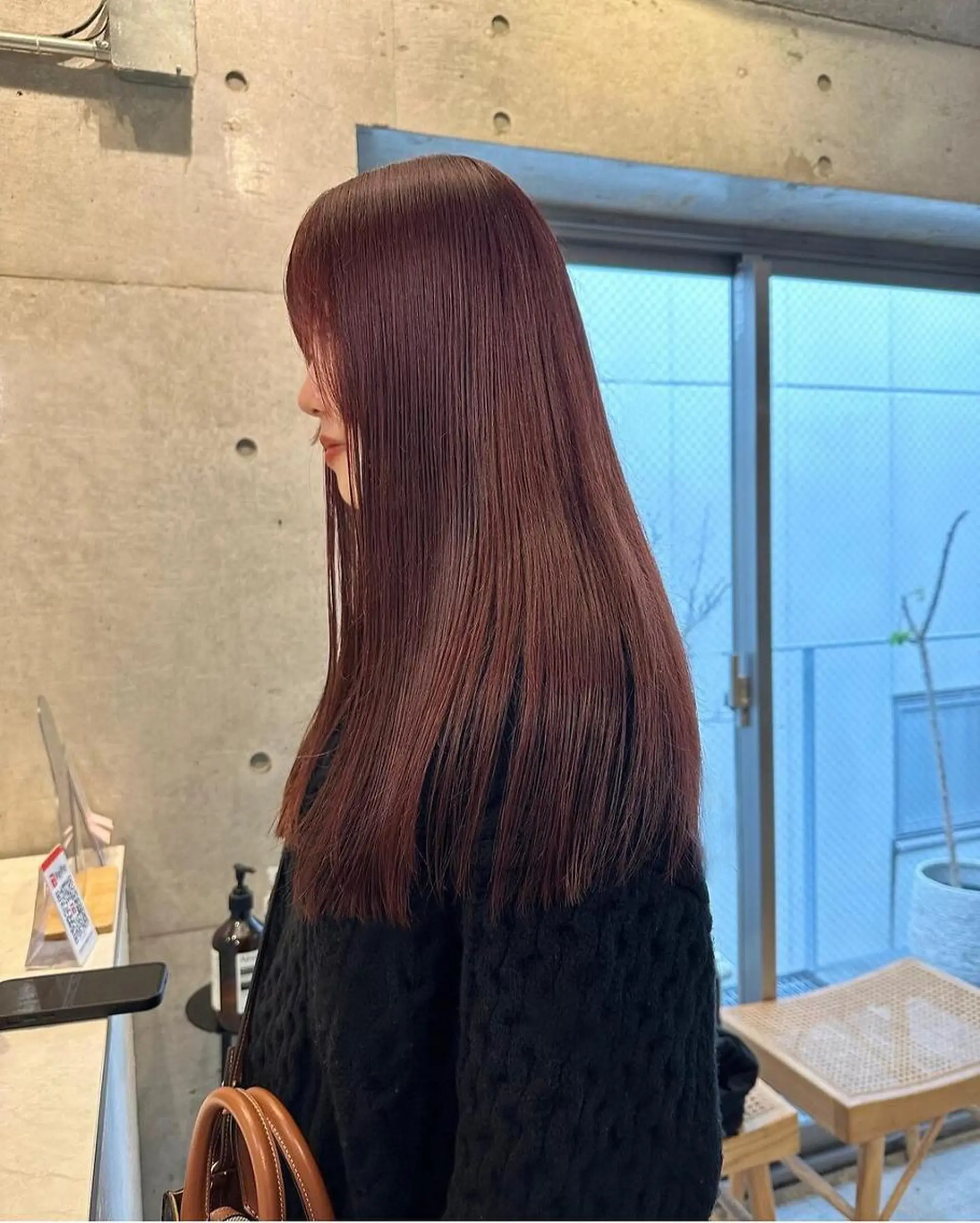 ロング 🎀韓国/艶髪/暗髪 🎀 柚月🫧立川駅のヘアスタイル