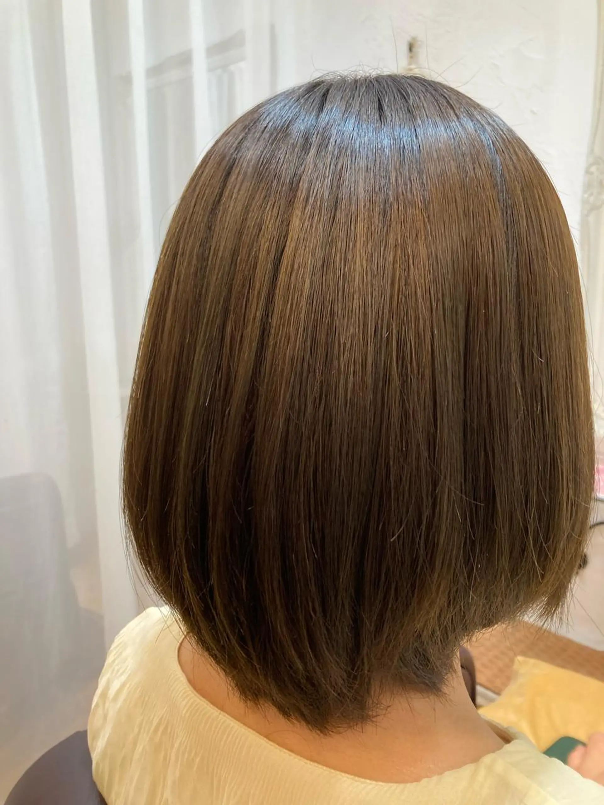 ミディアム カラー ブラウンカラー 森光みやび / WILLOW京橋のヘアスタイル