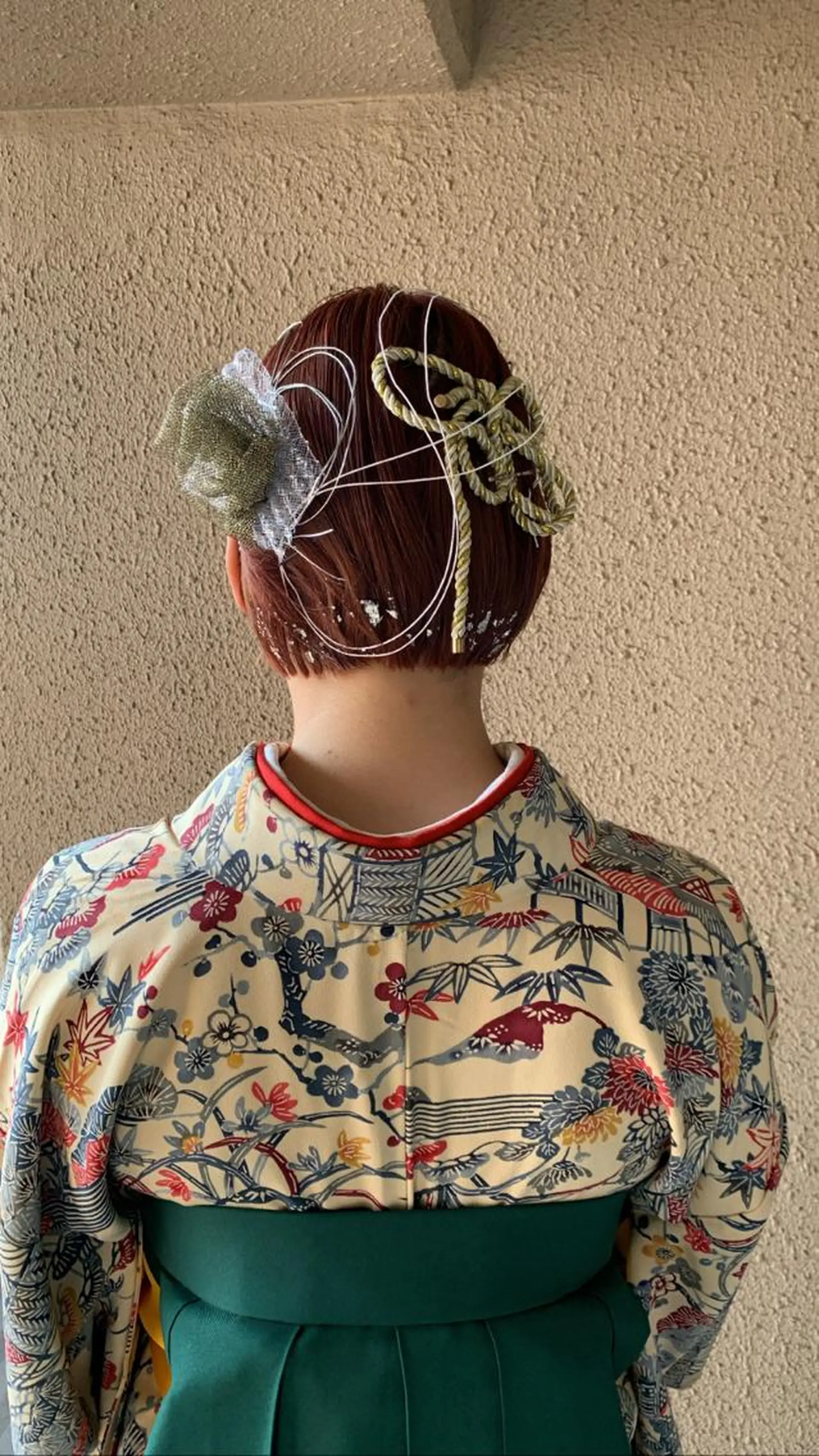 ショート ヘアアレンジ 着付け chouette/ 根本優希のヘアスタイル