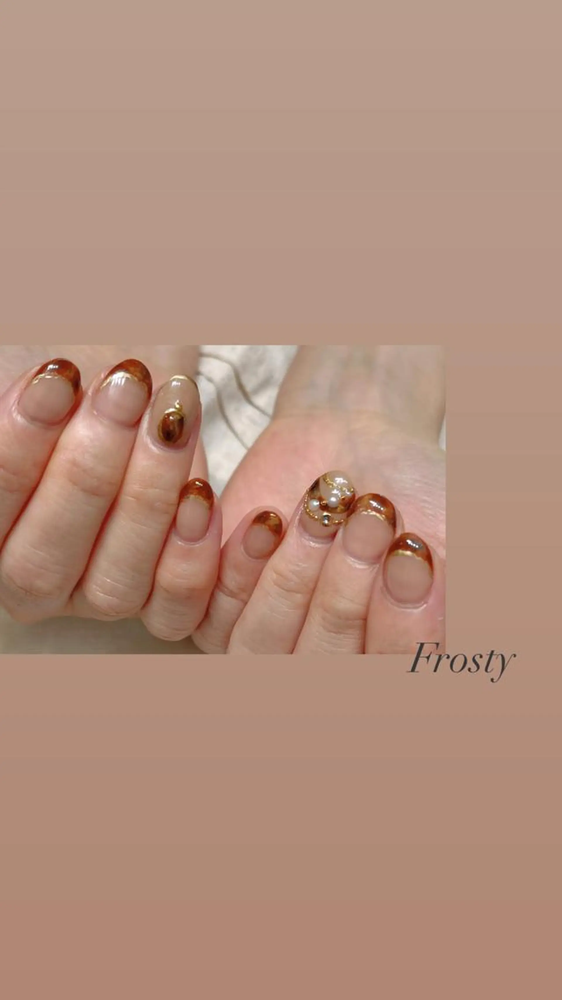 ネイル 持ち込み Mys. 松本結衣のネイルデザイン