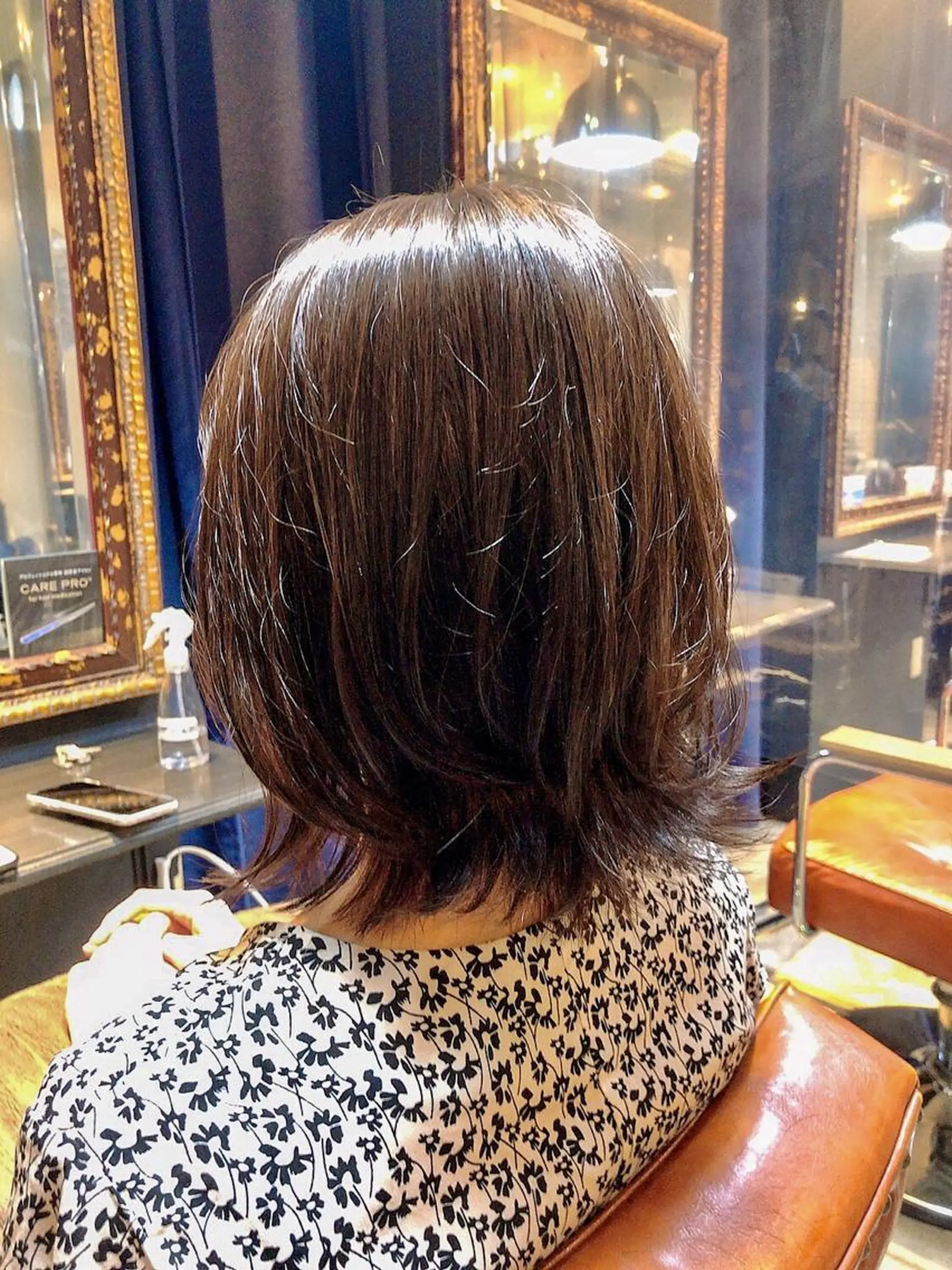 ミディアム 切りっぱなしボブ ボブ レイヤーカット 顔まわり職人🇰🇷 韓国ヘア/KAITOのヘアスタイル