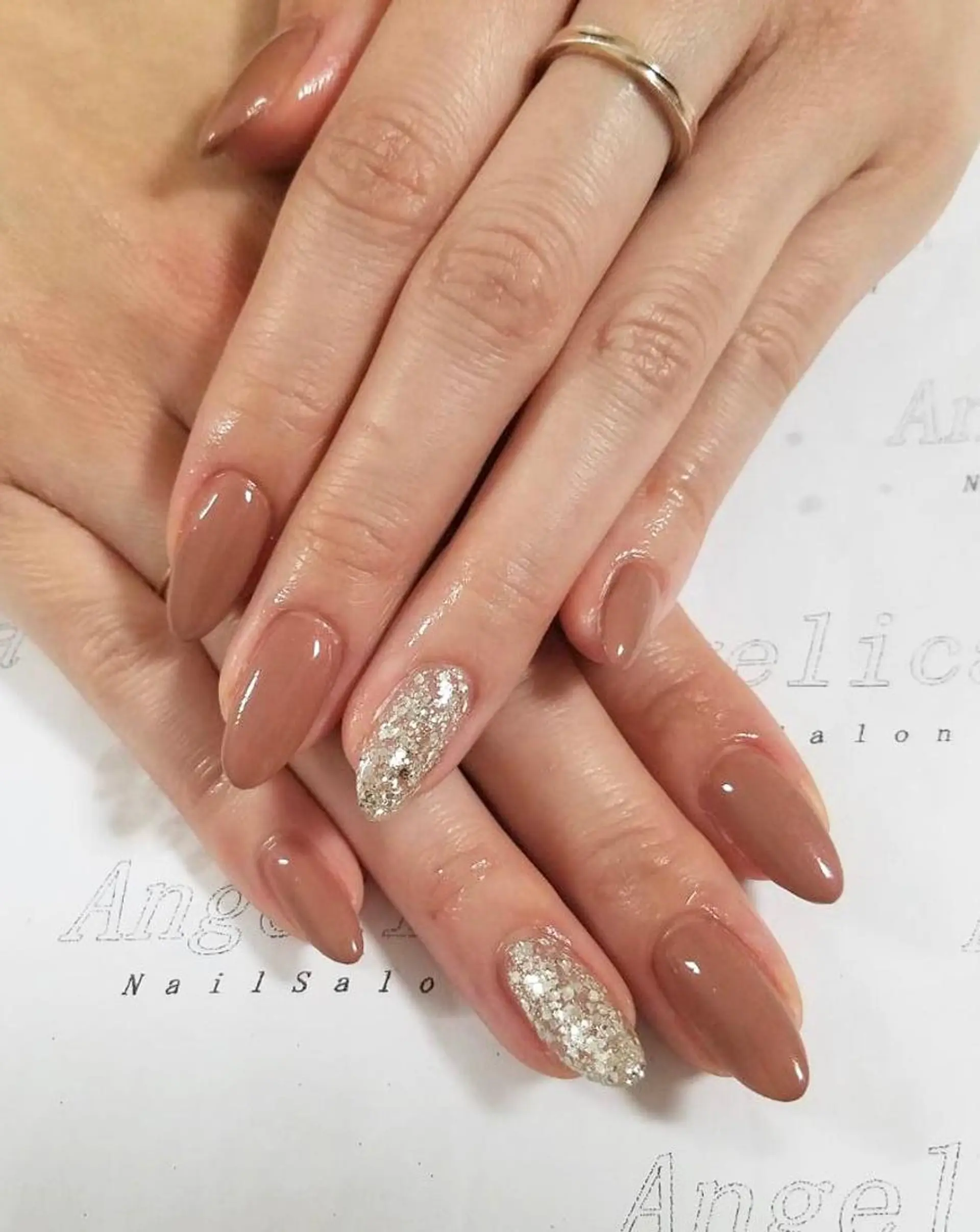 ネイル ハンドネイル Angelica ネイリストのネイルデザイン