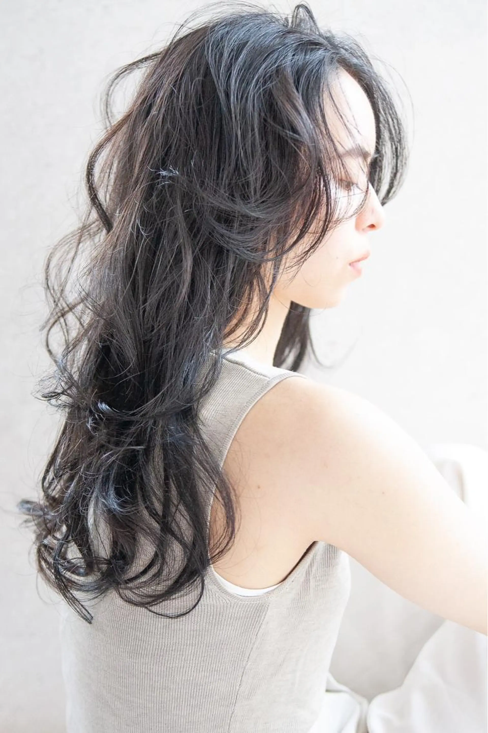 ロング ヘアカラー トリートメント ヘアセット IVE所属・ダブルカラー🤍 髪質改善／原島のヘアスタイル