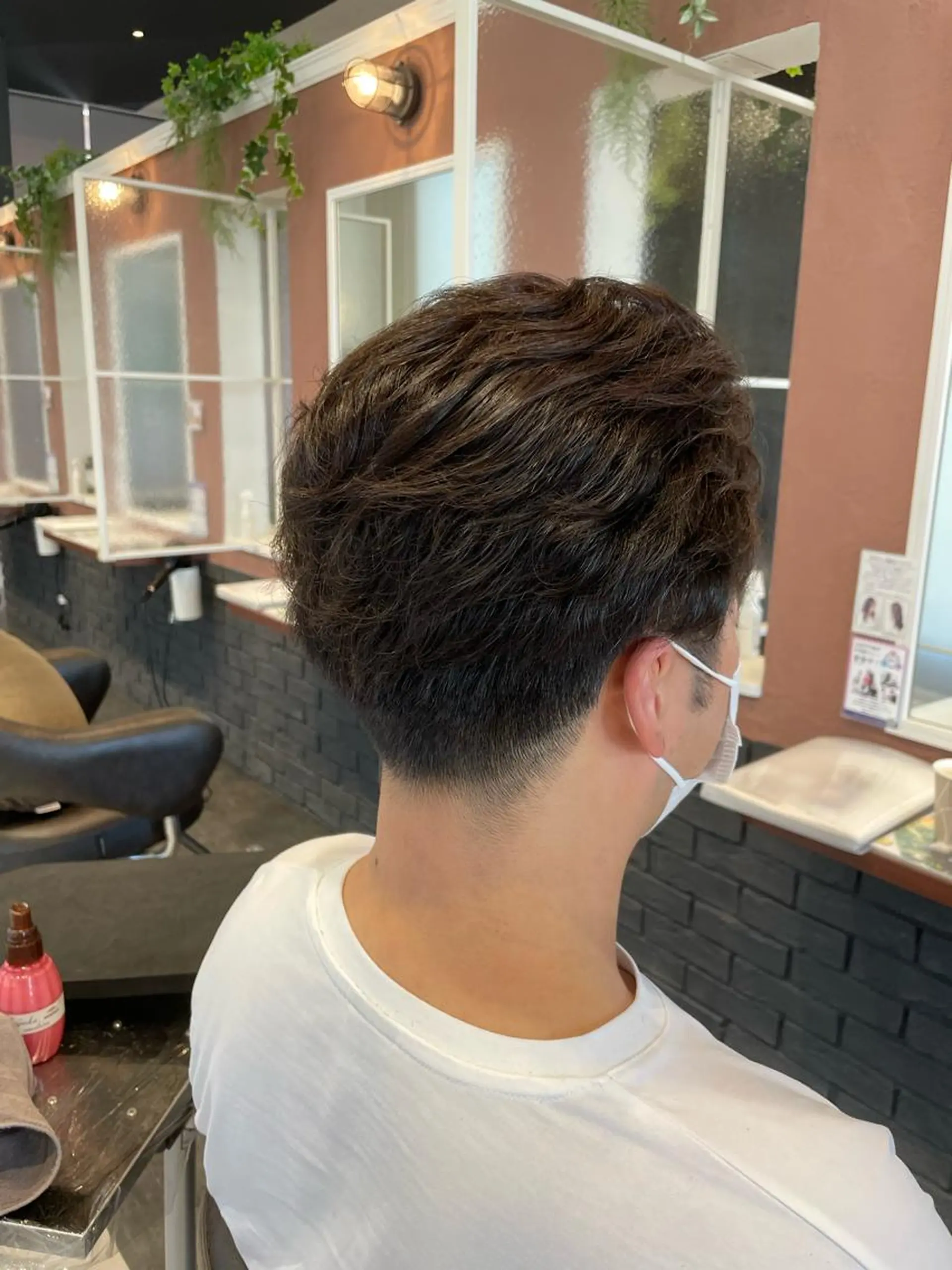 パーマ メンズ カット パーマ TELAHAIR 副代表　菊池謙のヘアスタイル