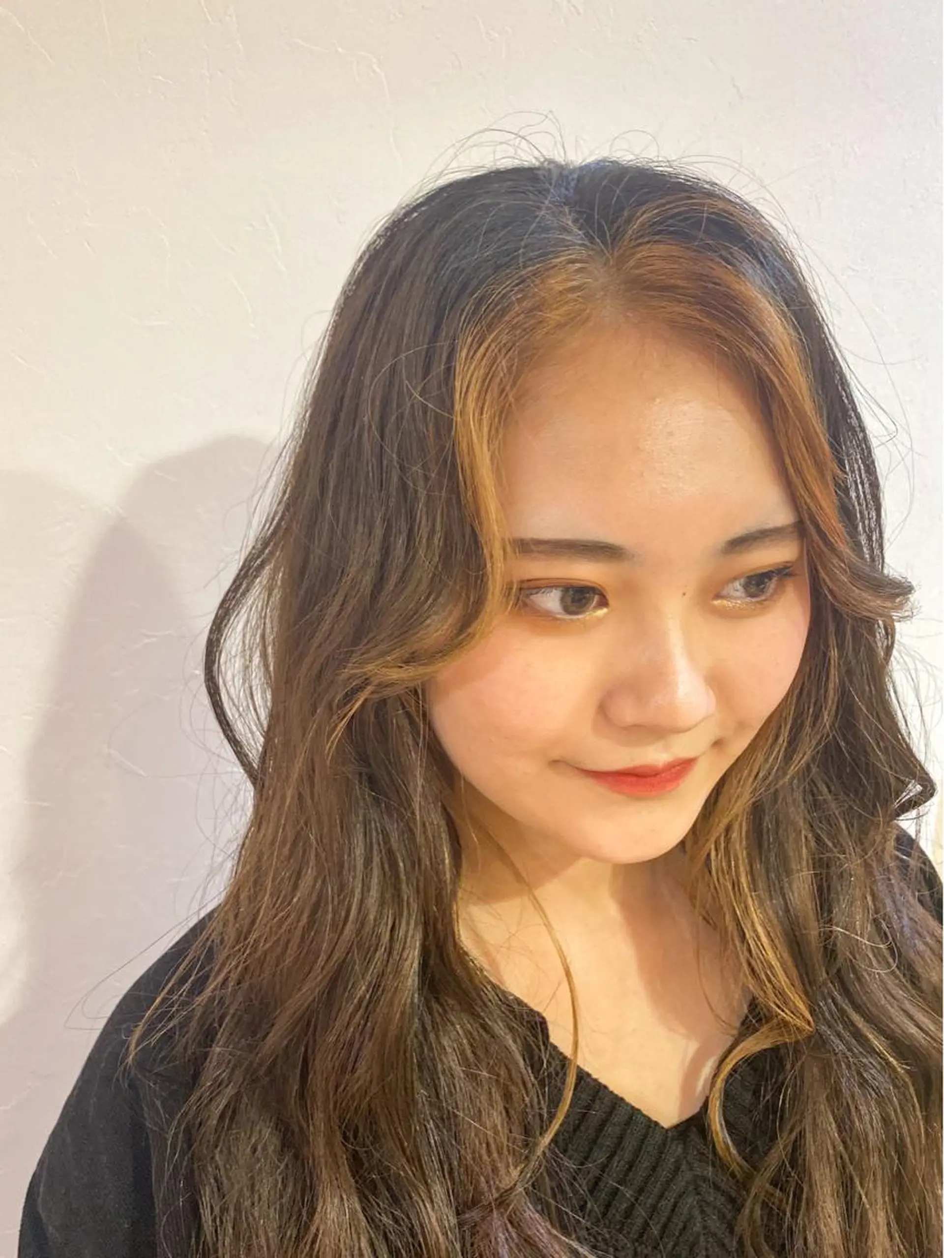 ロング カラー Ate by little所属・青木 梢のヘアスタイル