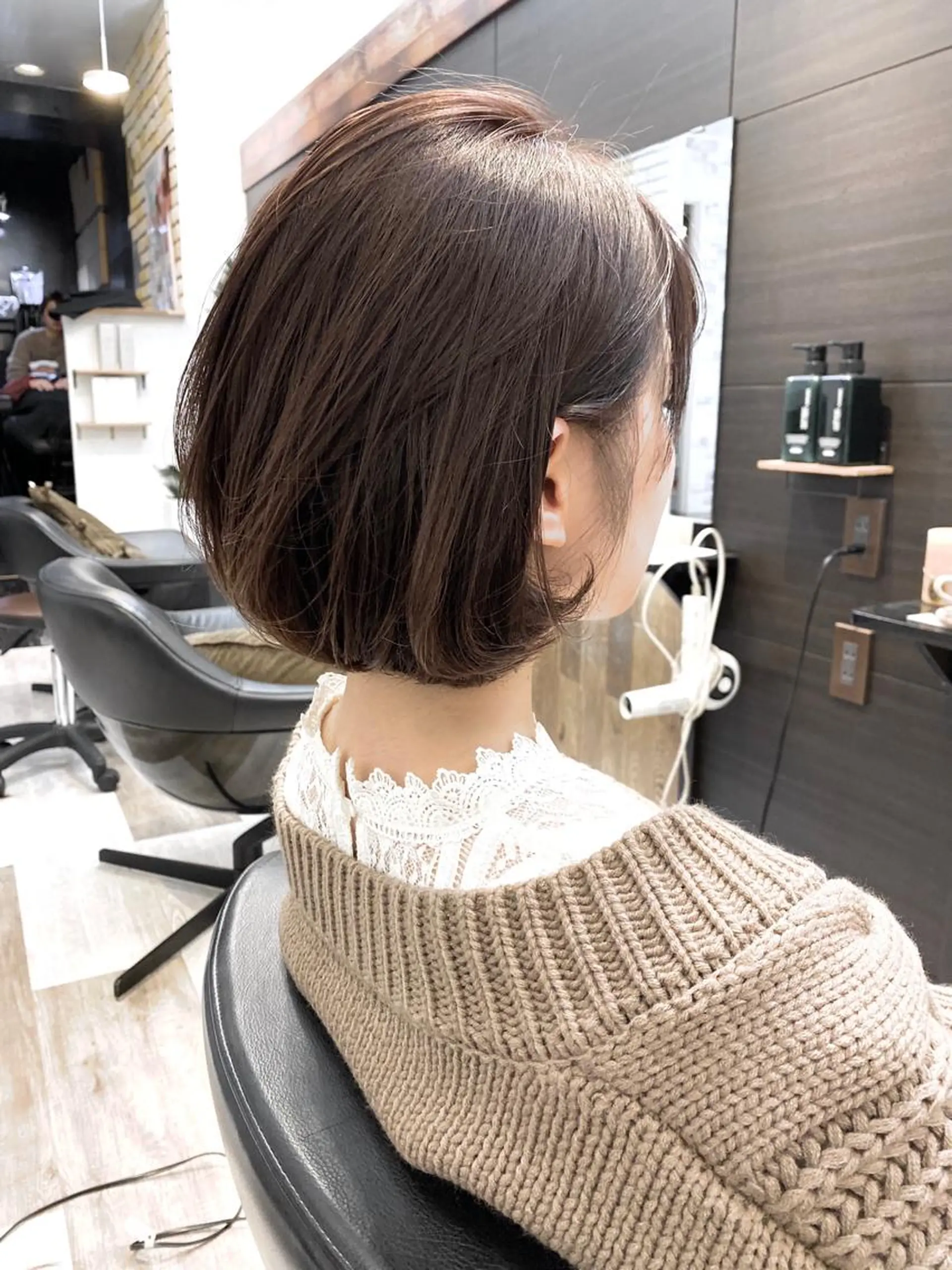 ミディアム ボブ 小林 拓也のヘアスタイル