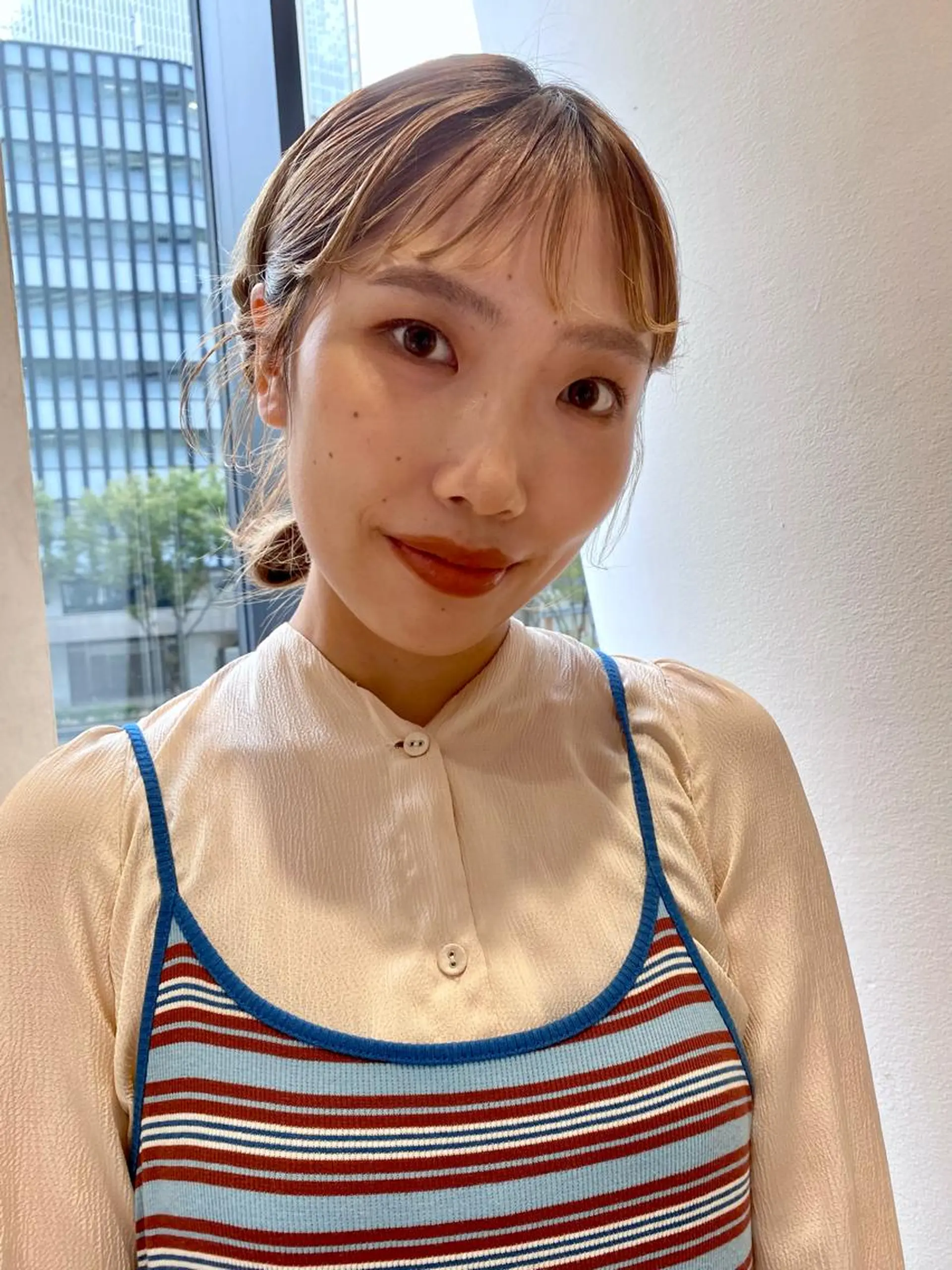 ロング ヘアアレンジ 増井 彩乃のヘアスタイル