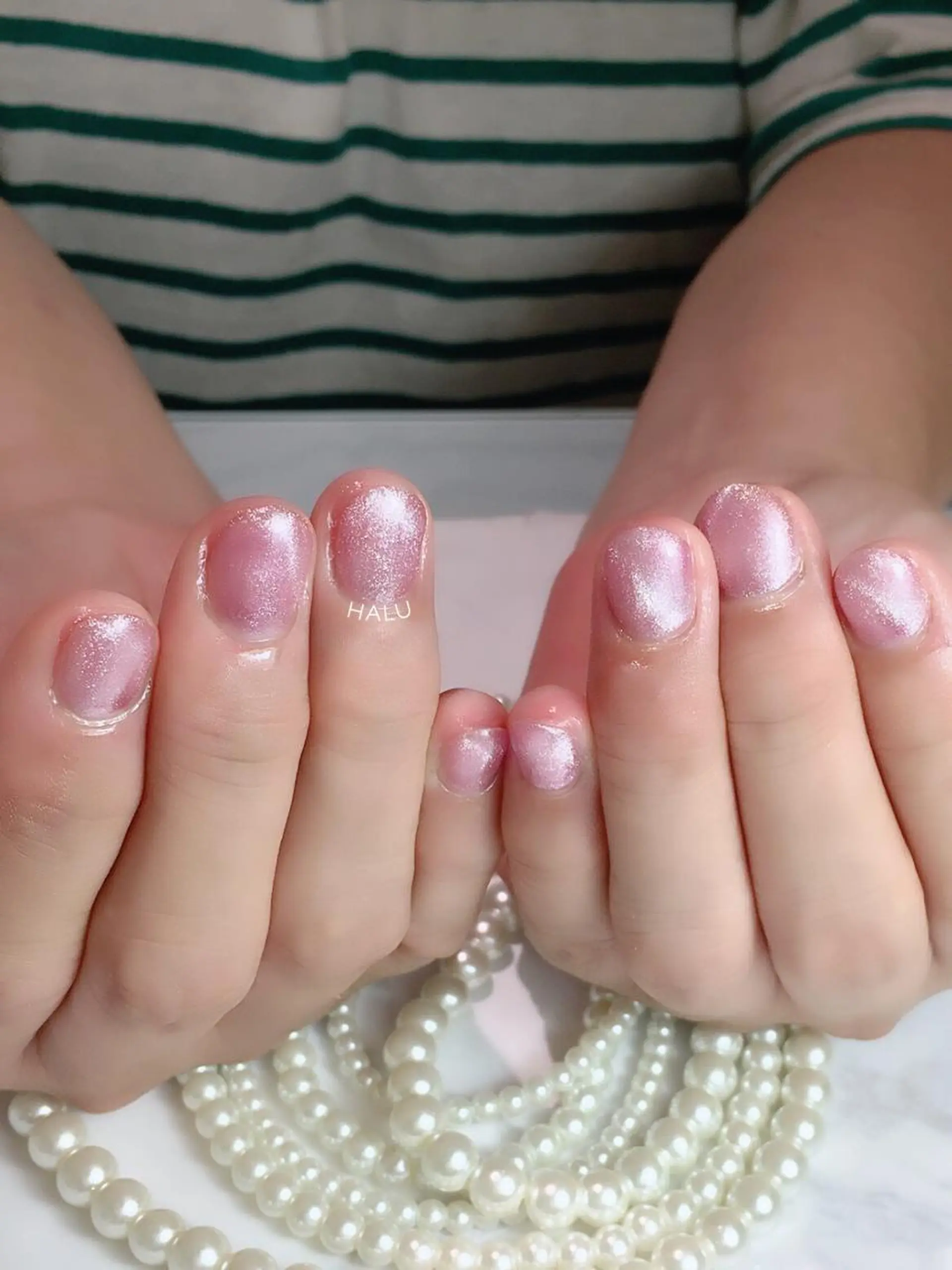 ネイル ピンク HALU ハルのネイルデザイン