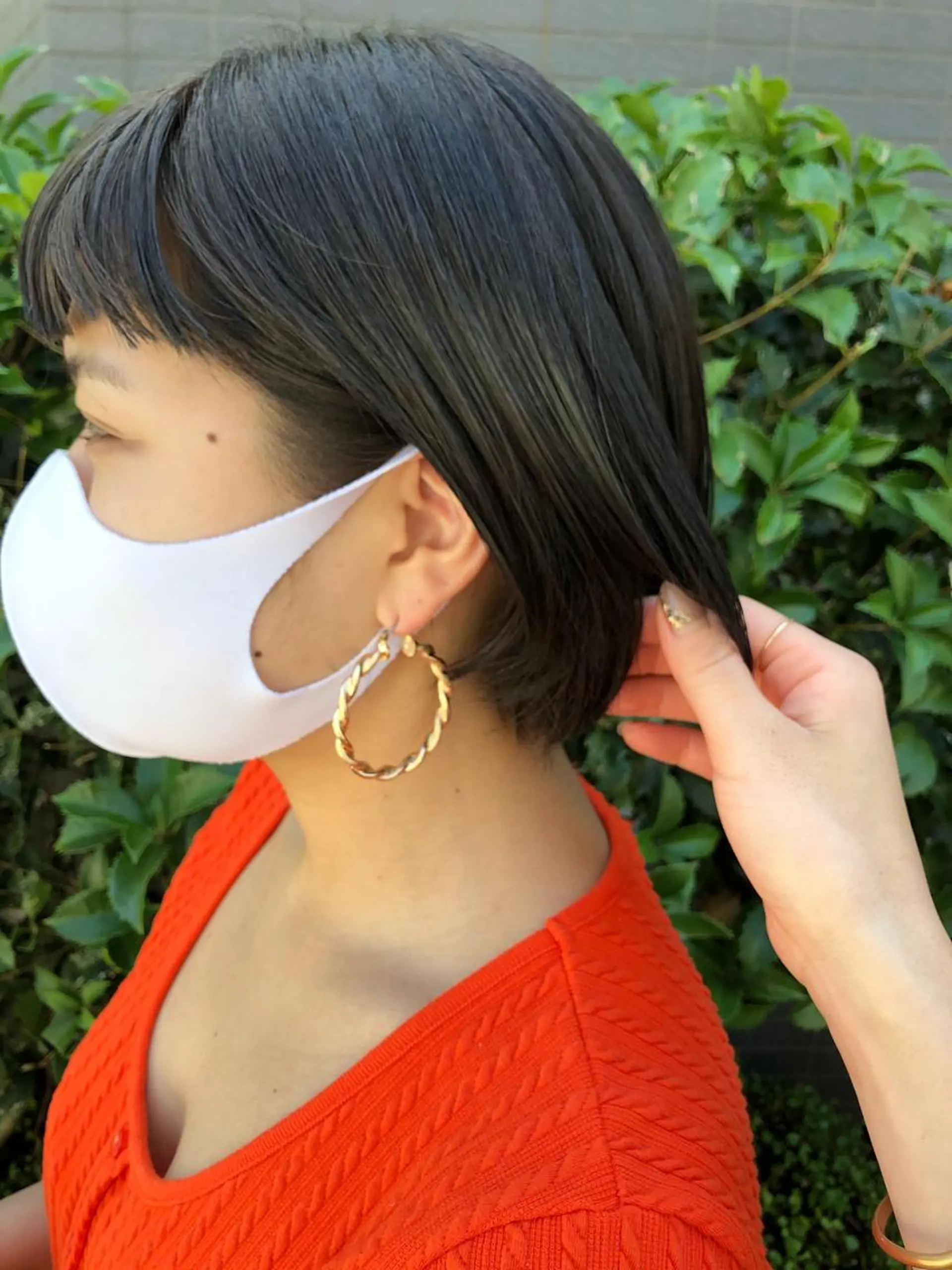 ショート アッシュ ボブ 韓国風ヘア♡ runaのヘアスタイル