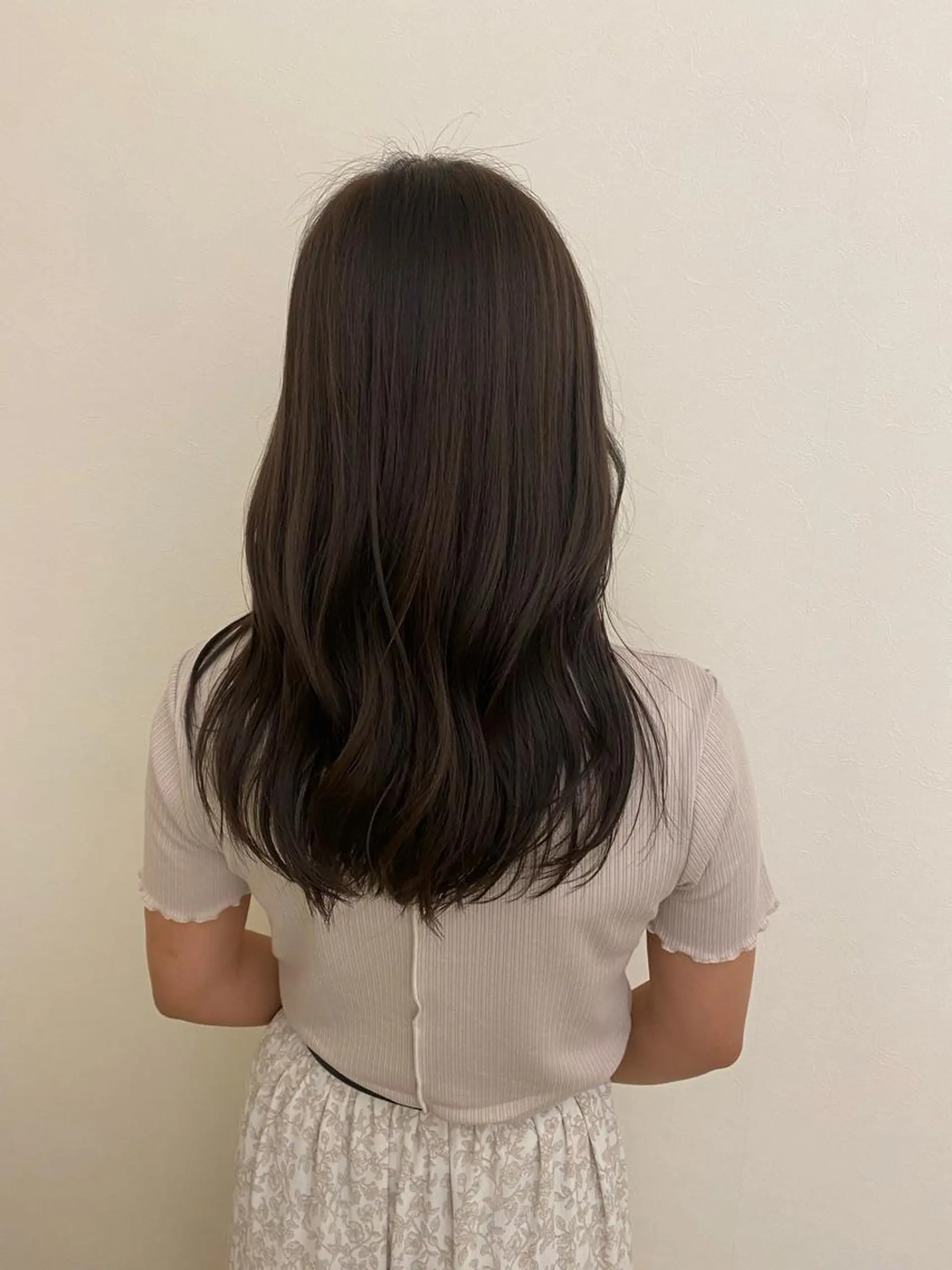 ロング 韓国レイヤーカット 🇰🇷千葉のヘアスタイル