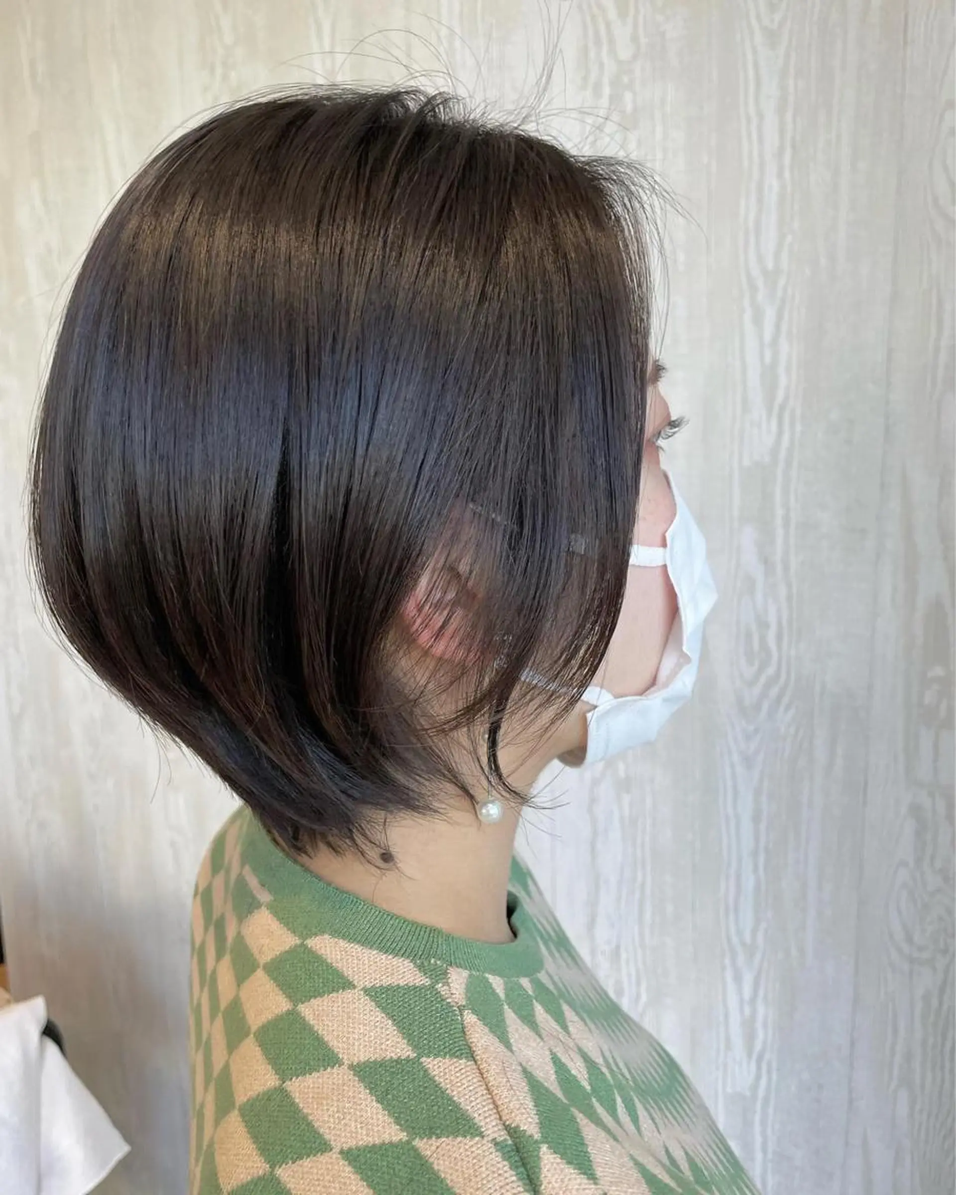 ショート ショートボブ アッシュ ボブ 外国人風カラー 髪質改善 カット トリートメント ヘッドスパ 河合秀明/ショート /ボブ/レイヤーのヘアスタイル