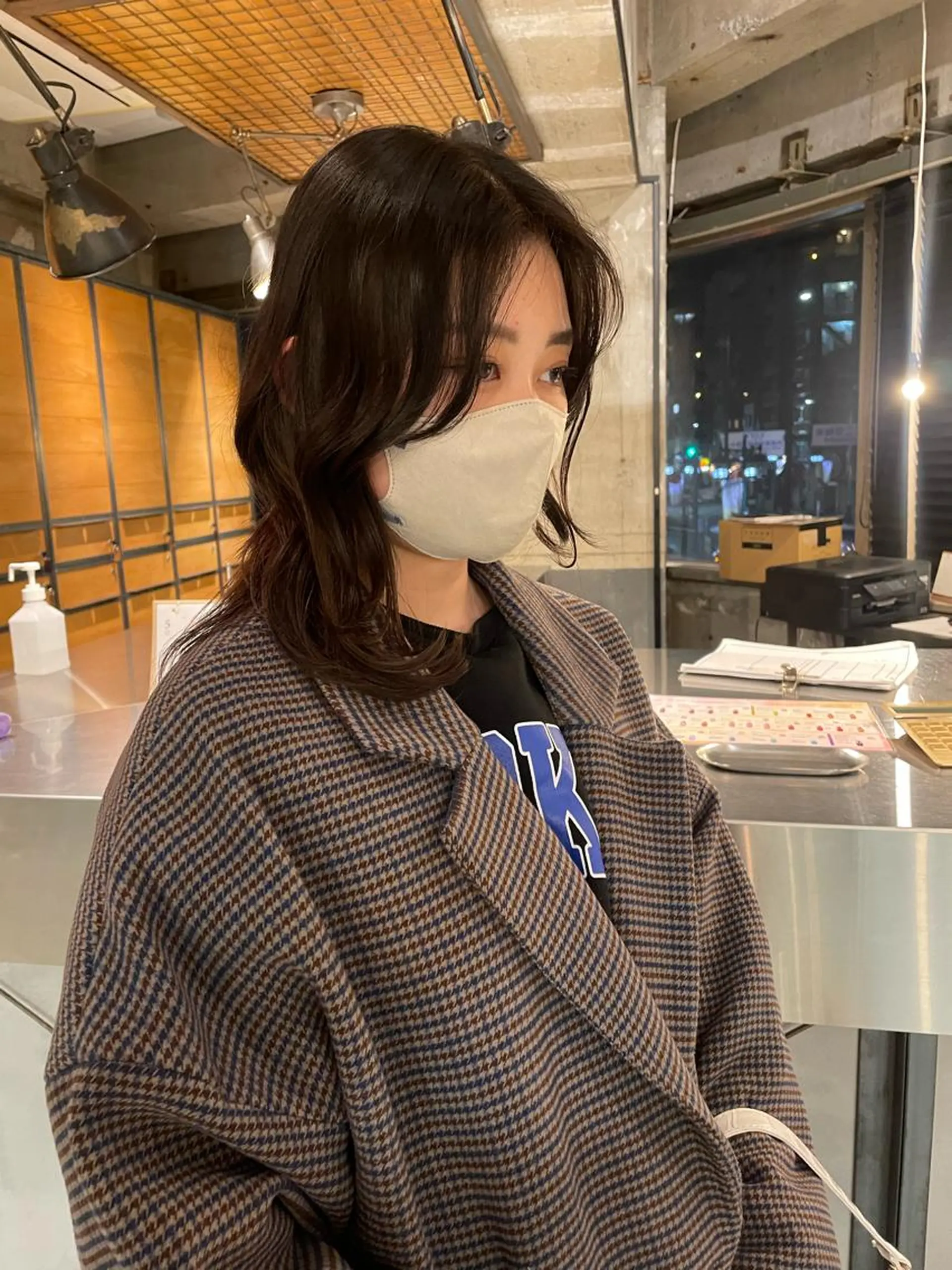 ミディアム カラー レイヤーカット ショートカット募集中 /NAGISAのヘアスタイル