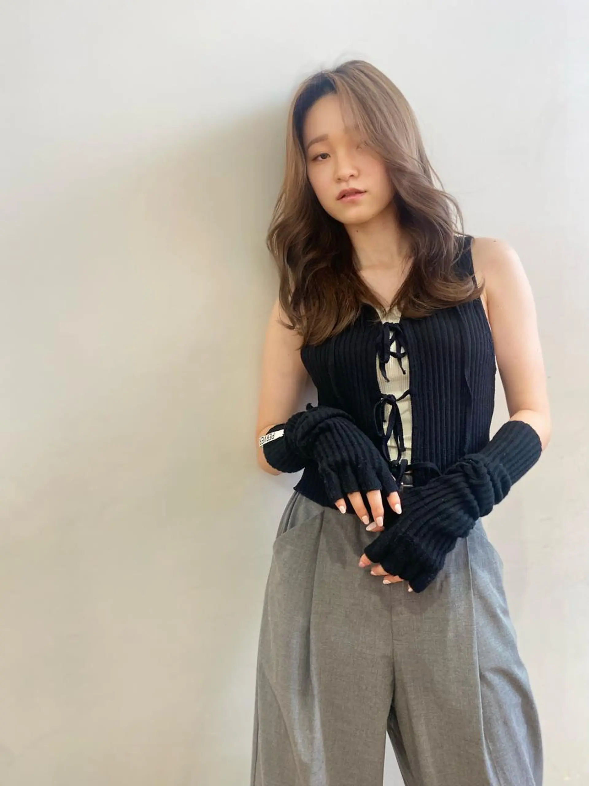 ロング 23°NADAUN所属・岐阜1番韓国ヘア/ 星羅/23°のヘアスタイル