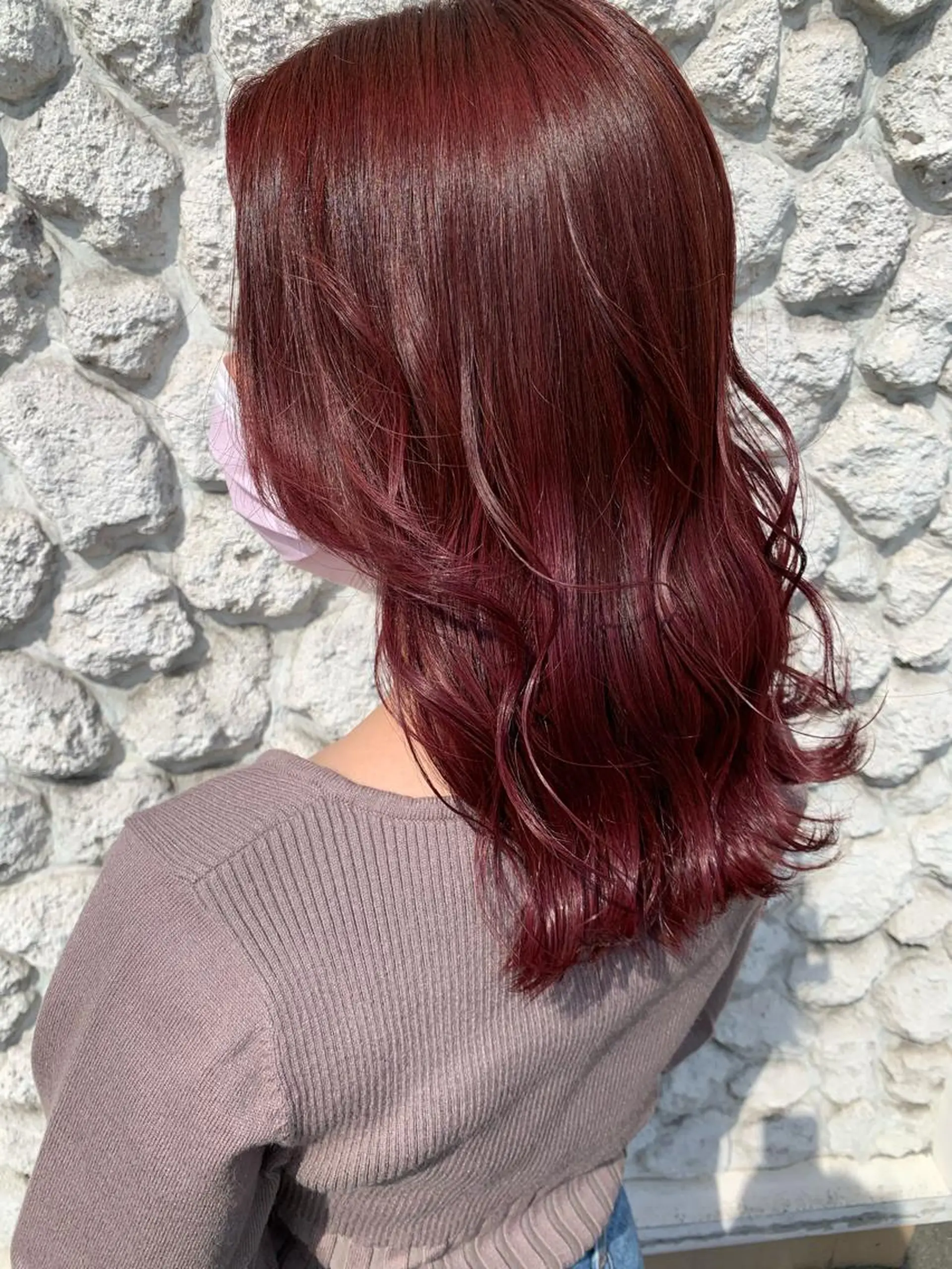 セミロング カラー 🫧ウルフカット/ 畑中結衣🫧のヘアスタイル