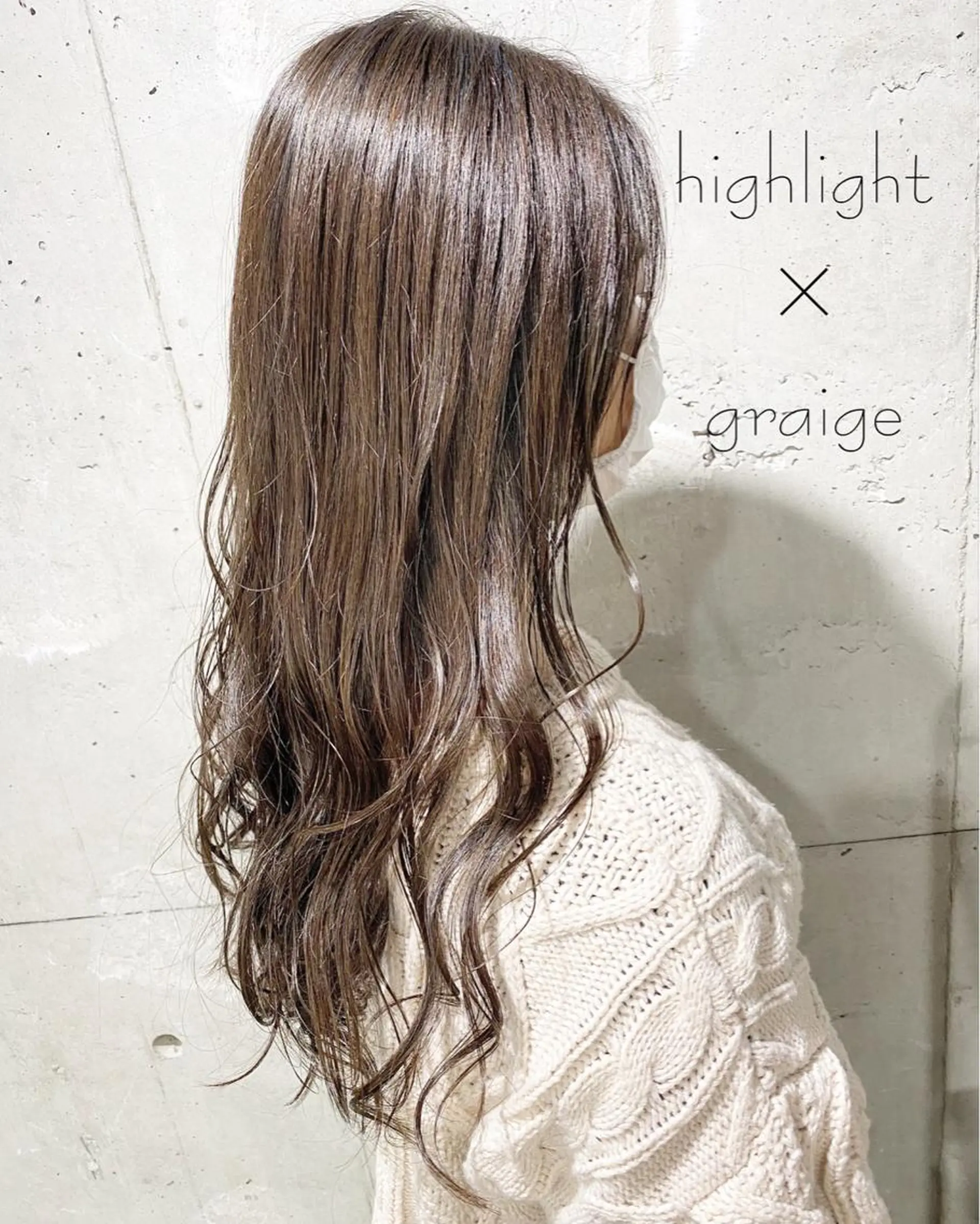 ロング カラー YU-KA ✂︎ROSSOのヘアスタイル