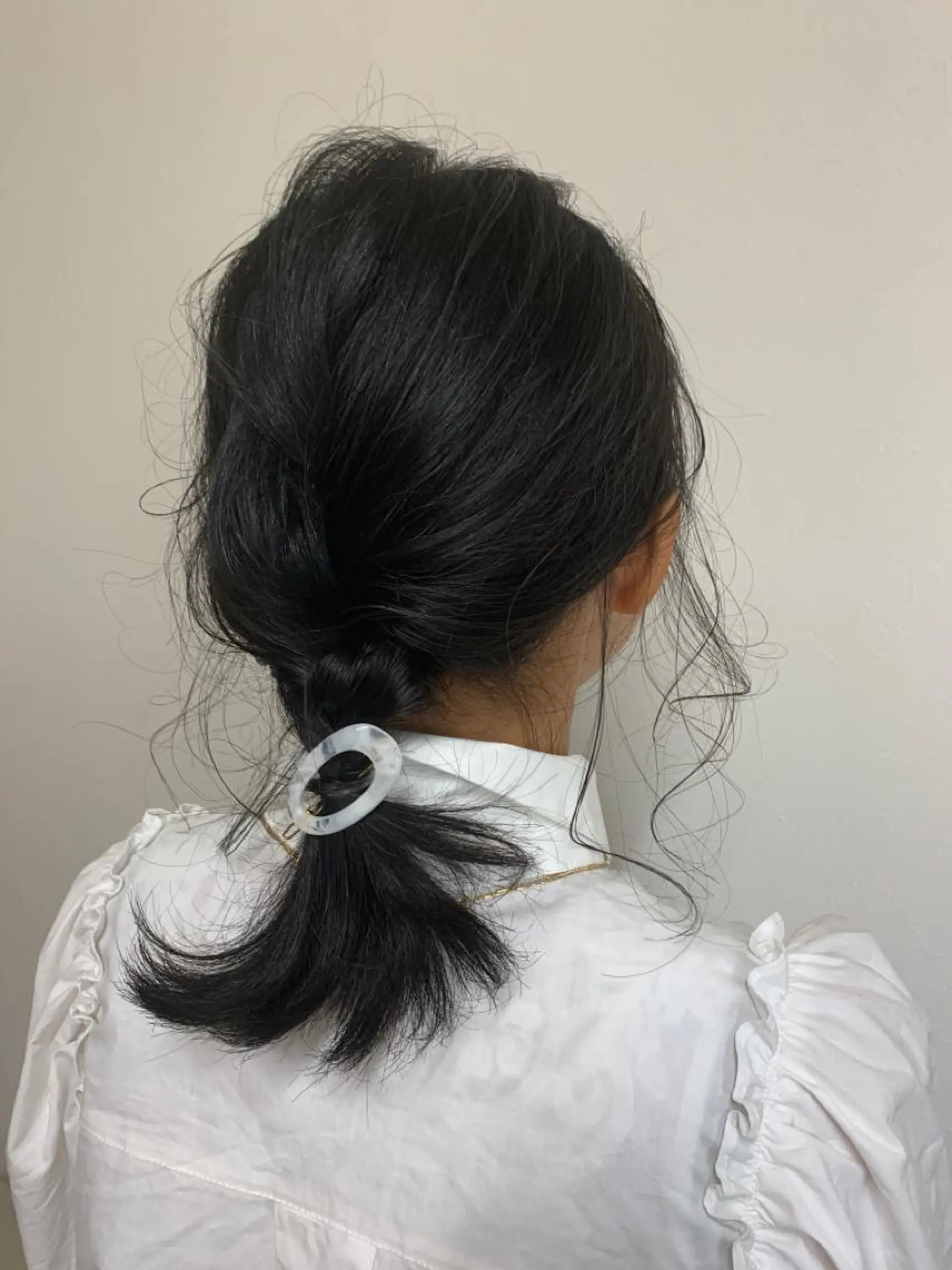 セミロング カラー パーマ ヘアアレンジ メンズ entality lit所属・暖色ボブ 🍊rikakoのヘアスタイル