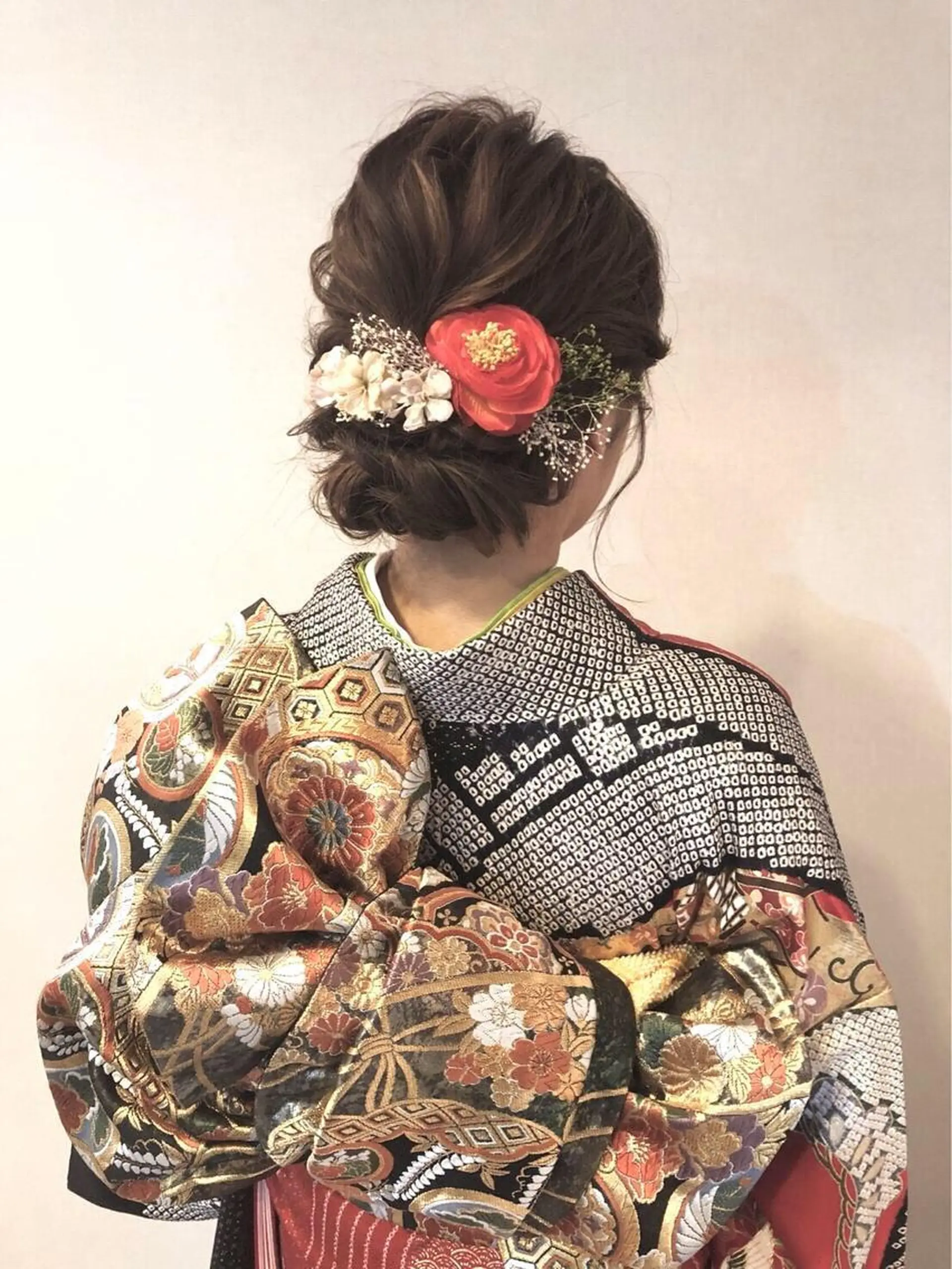 セミロング ヘアアレンジ 平川 友希子のヘアスタイル