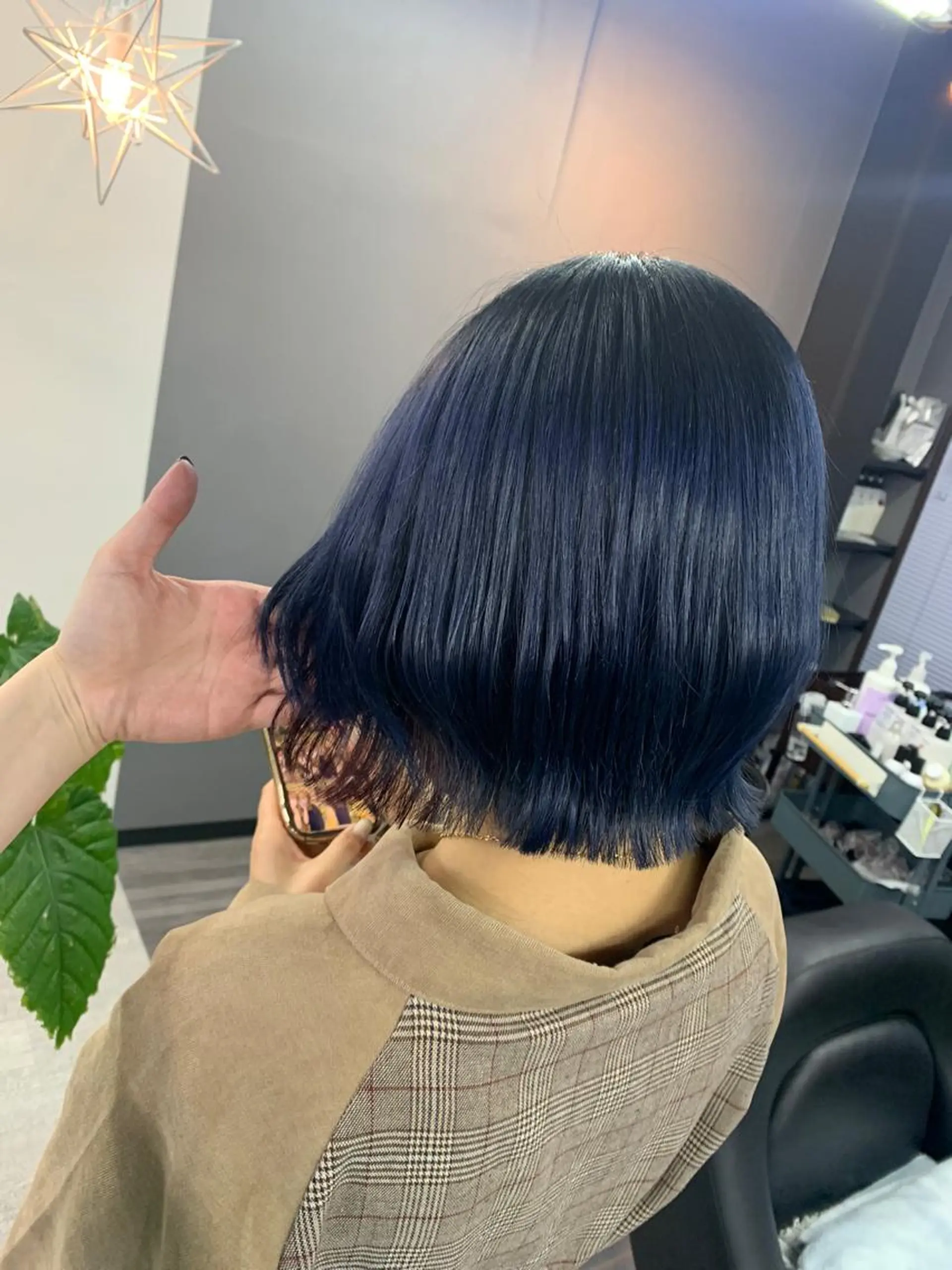 ミディアム カラー 坂井 水菜美のヘアスタイル