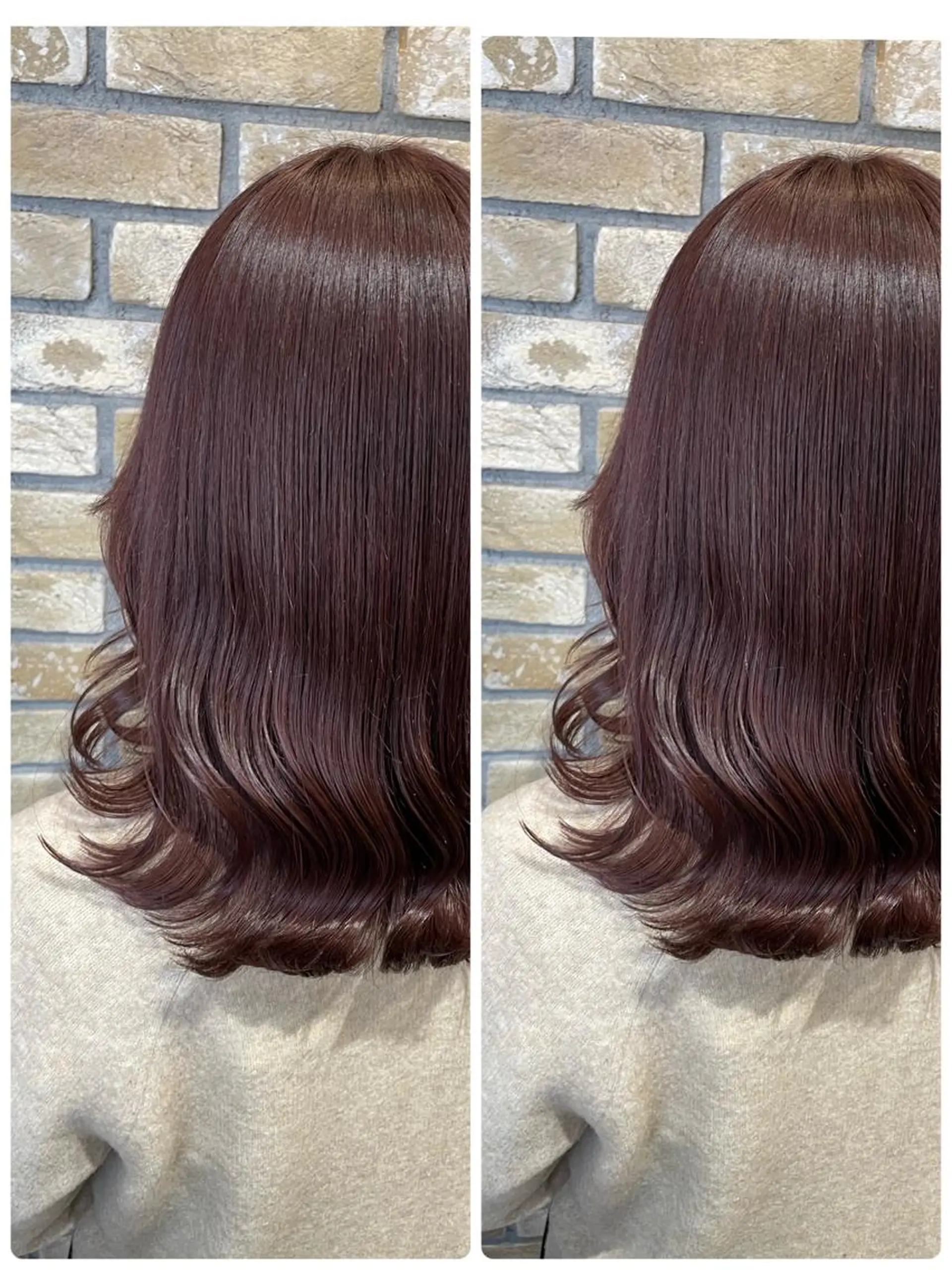 ミディアム カラー カット ヘアカラー トリートメント 🌟透明感カラー 🌟松岡勇輝のヘアスタイル