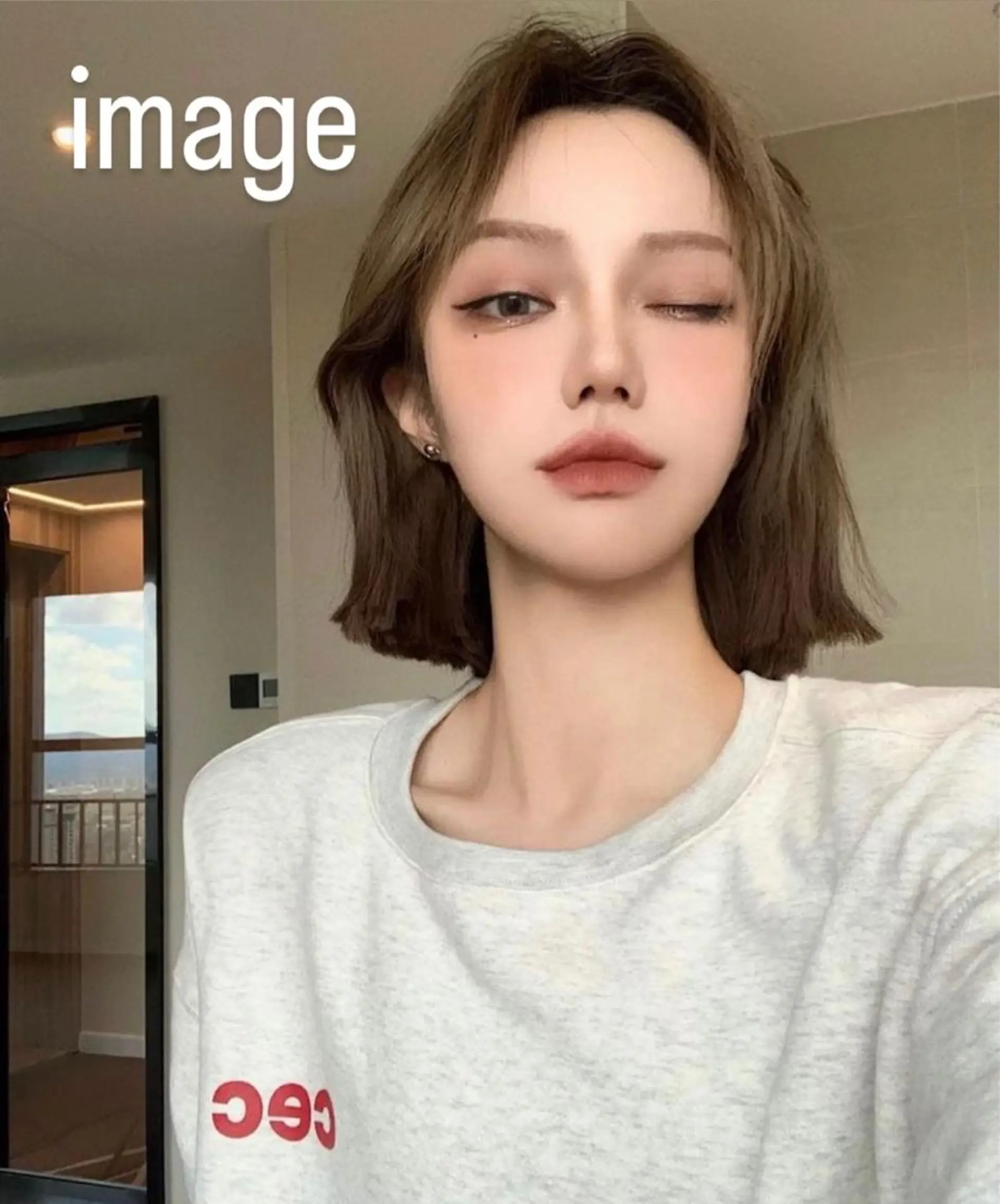 ショート 韓国ヘア/ハイトーン RYUSEIのヘアスタイル