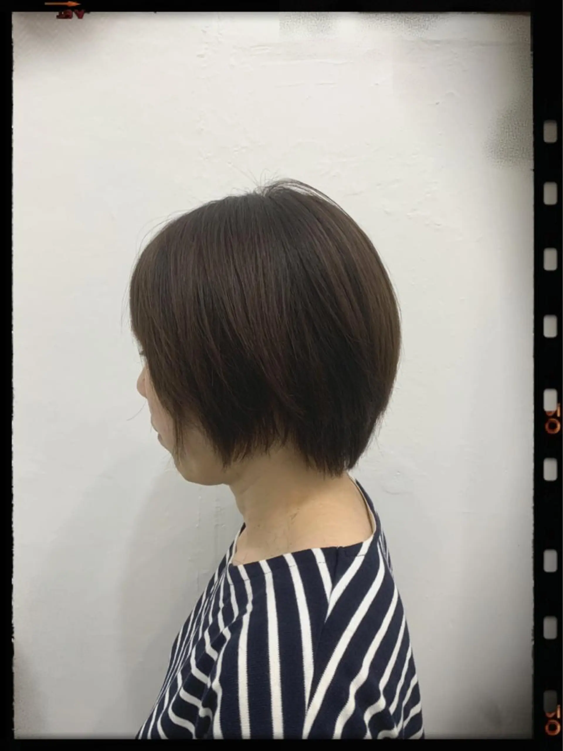 ショート パーマ ストレートパーマ 相武台ショート特化 💐川崎希💐のヘアスタイル