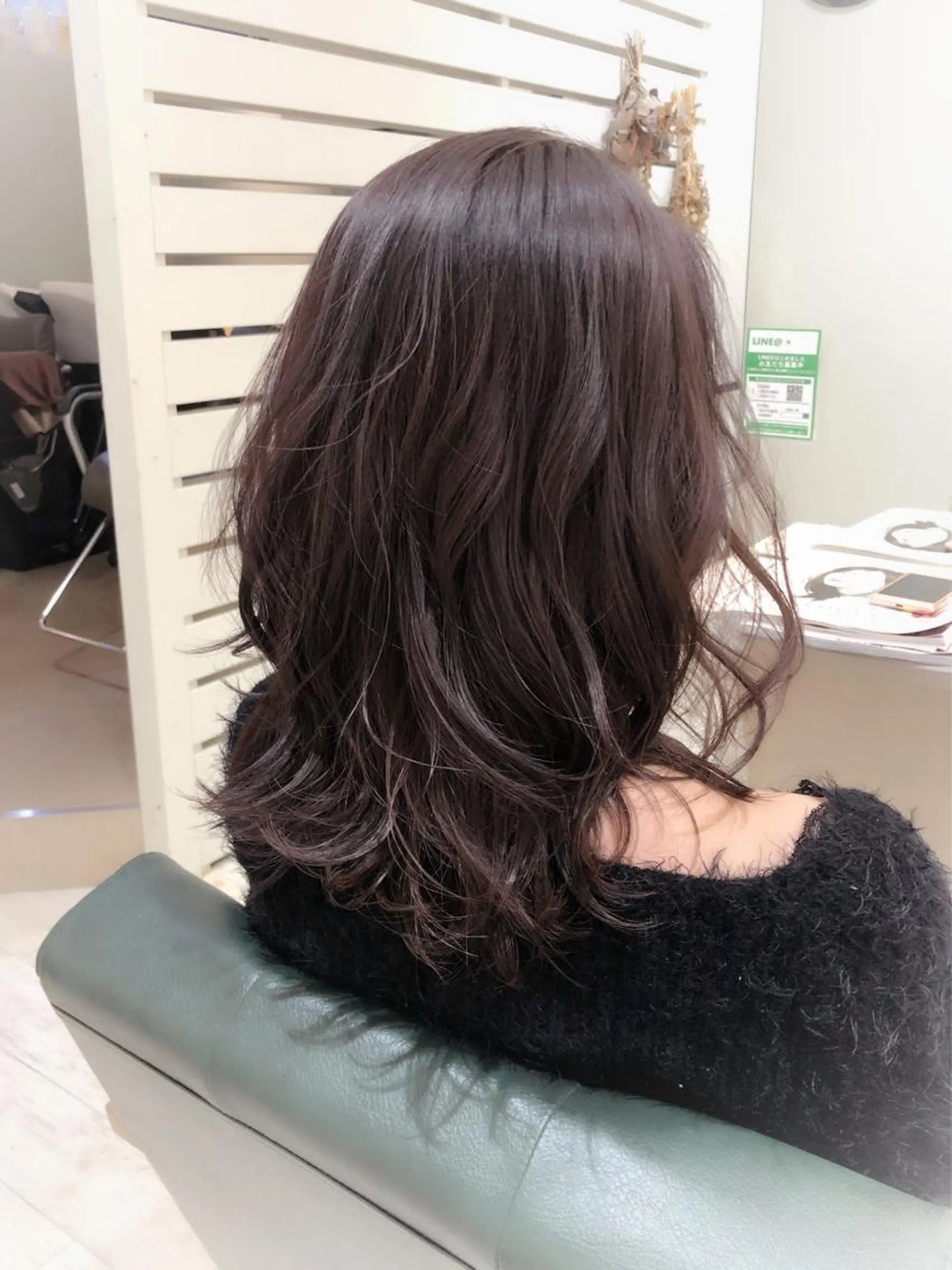 ミディアム カラー カット パーマ トリートメント 柴田泰秀sotti. 髪質改善/ブリーチのヘアスタイル