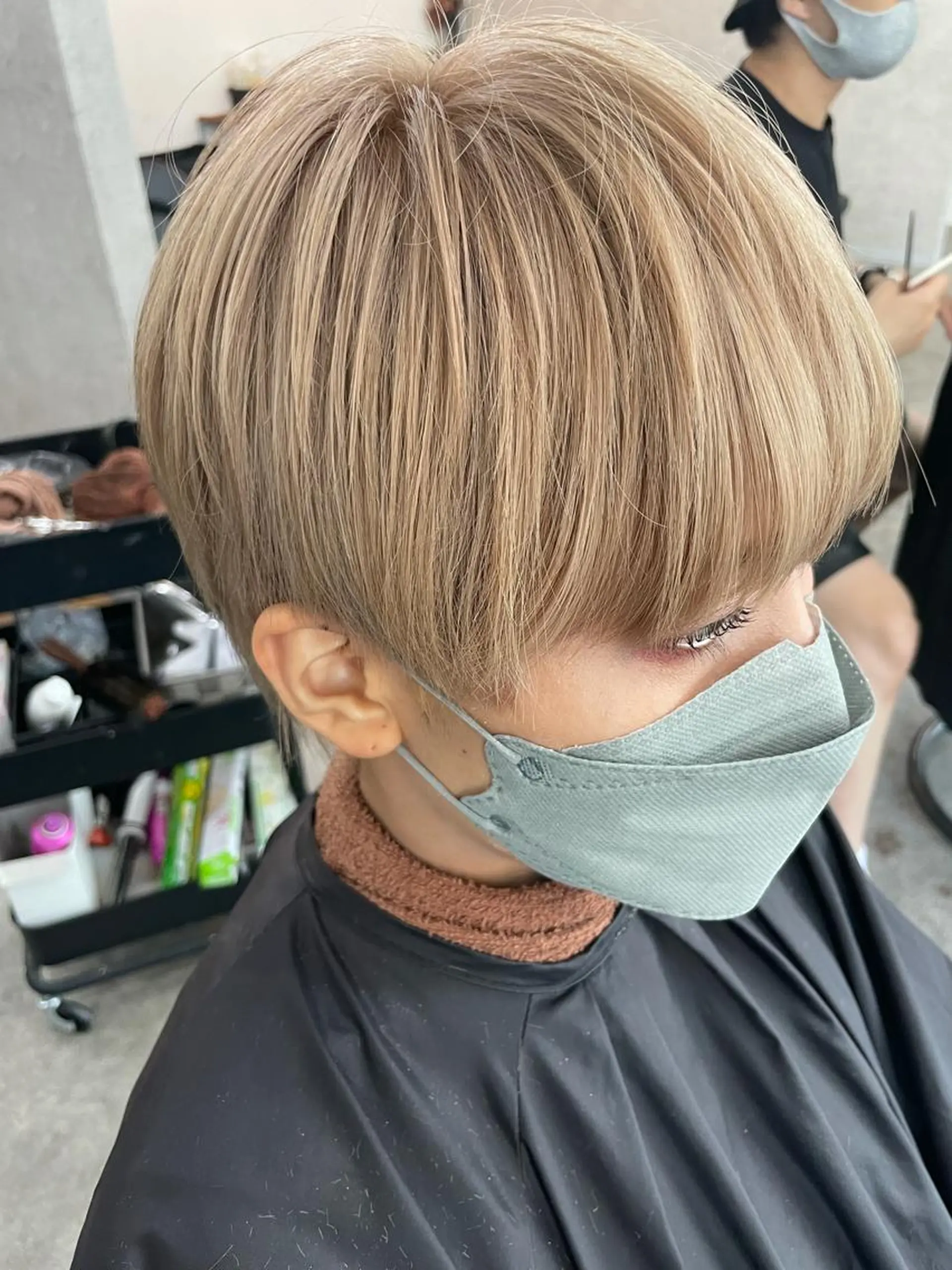 ショート カラー パーマ ヘアアレンジ メンズ キッズ ネイル マツエク・マツパ メンズ特化 しゅうへいのヘアスタイル