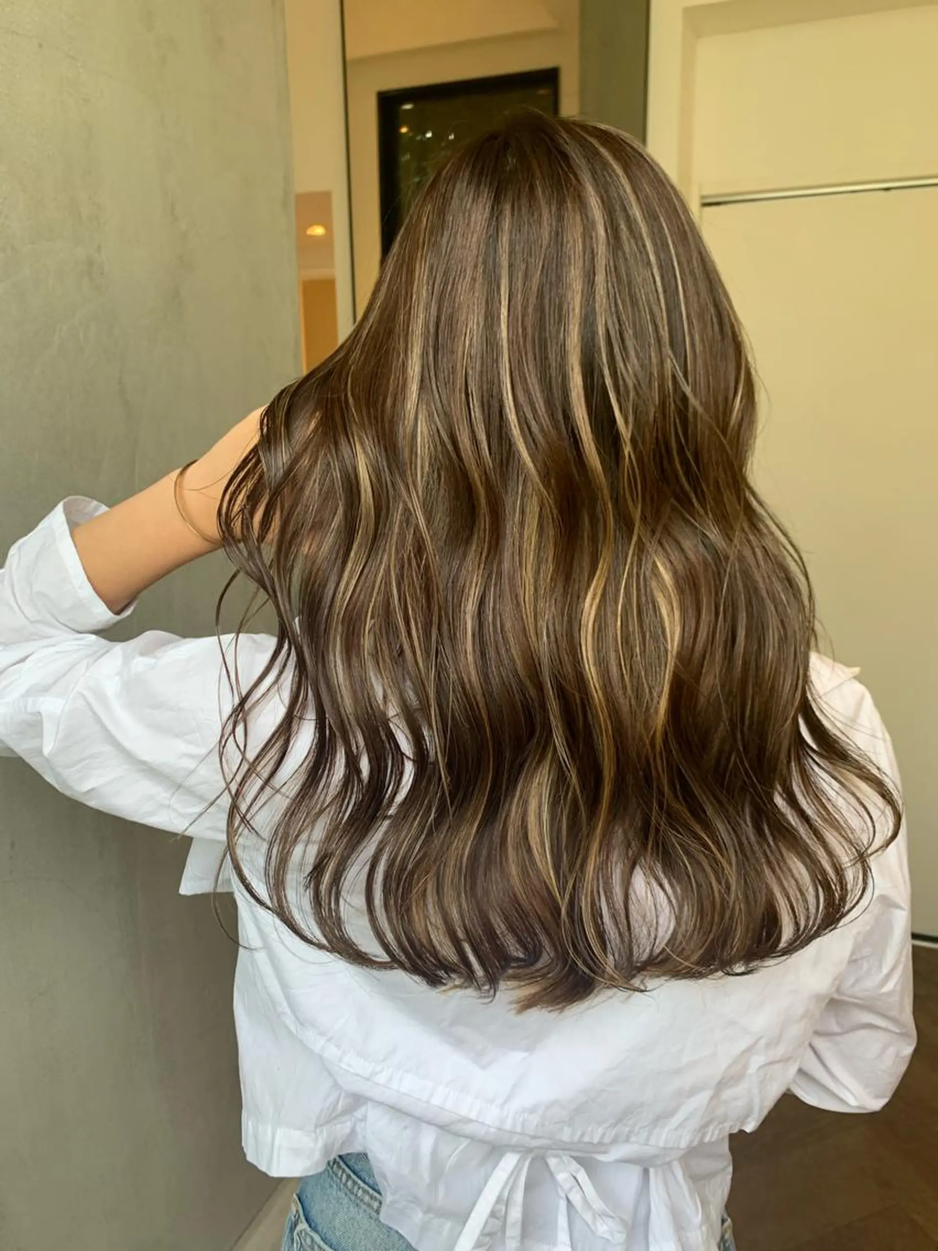 ロング カラー Bree"ze所属・大河原 修太のヘアスタイル