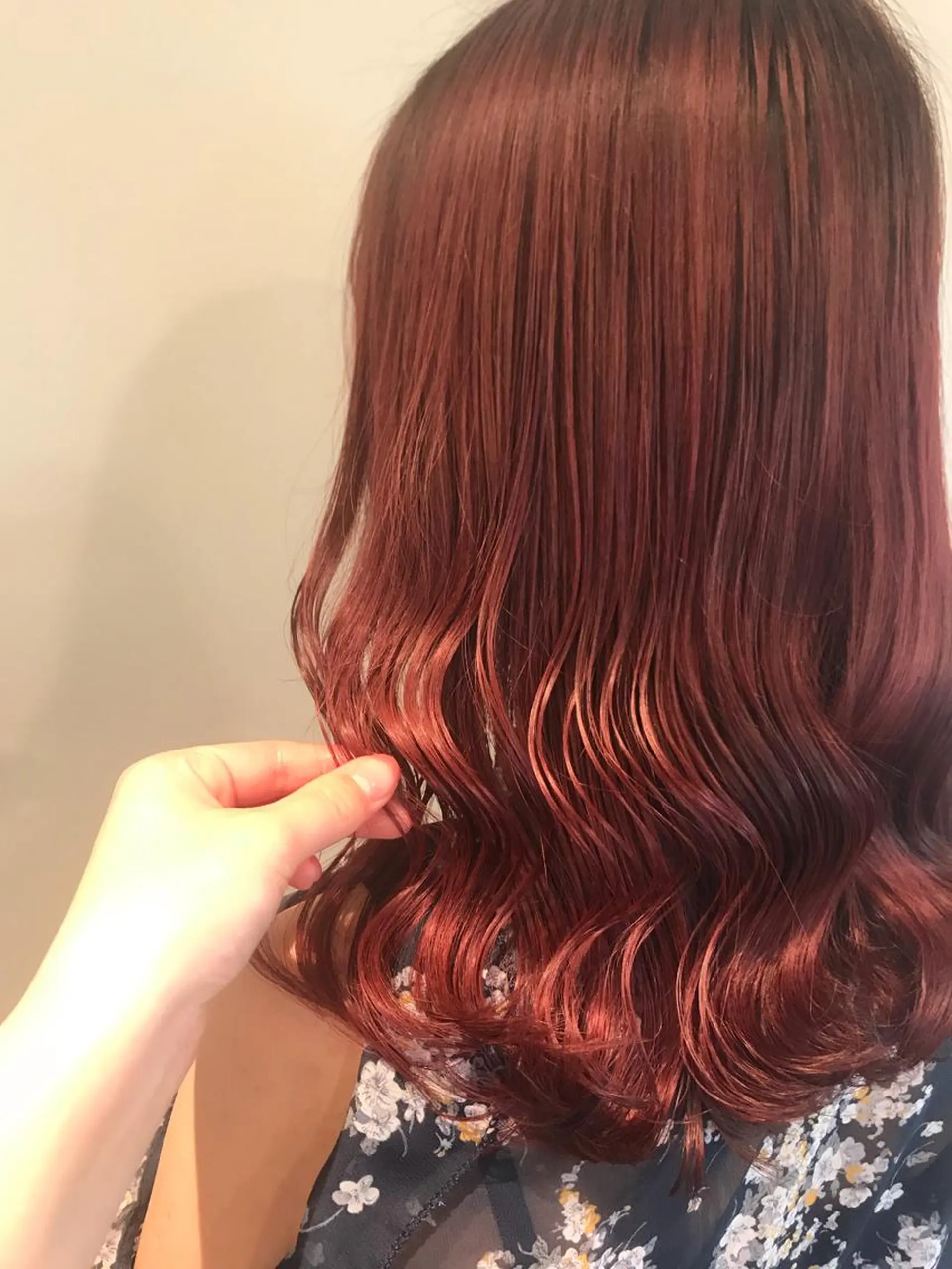 セミロング カラー knock【ノック】所属・烏丸韓国ヘア🇰🇷 ayaka🎀のヘアスタイル